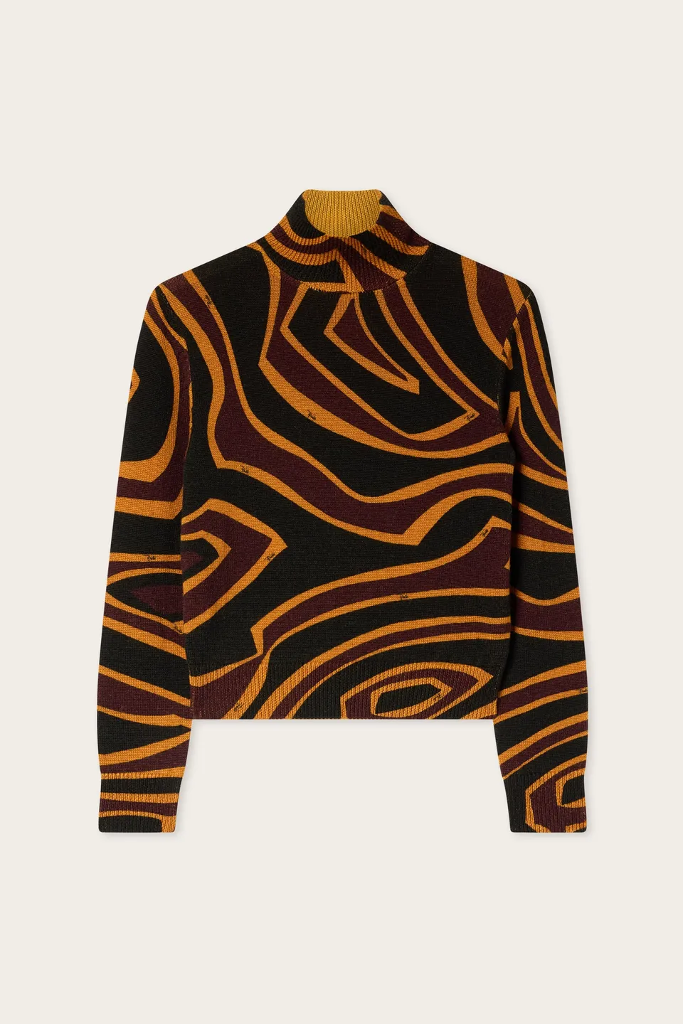 Emilio Pucci Labirinto pull bordeaux or XS