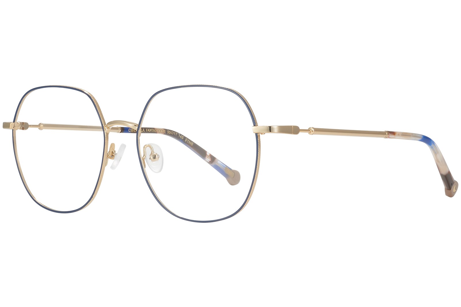 Clémence & Margaux La Fantastique lunettes de vue bleu marine doré