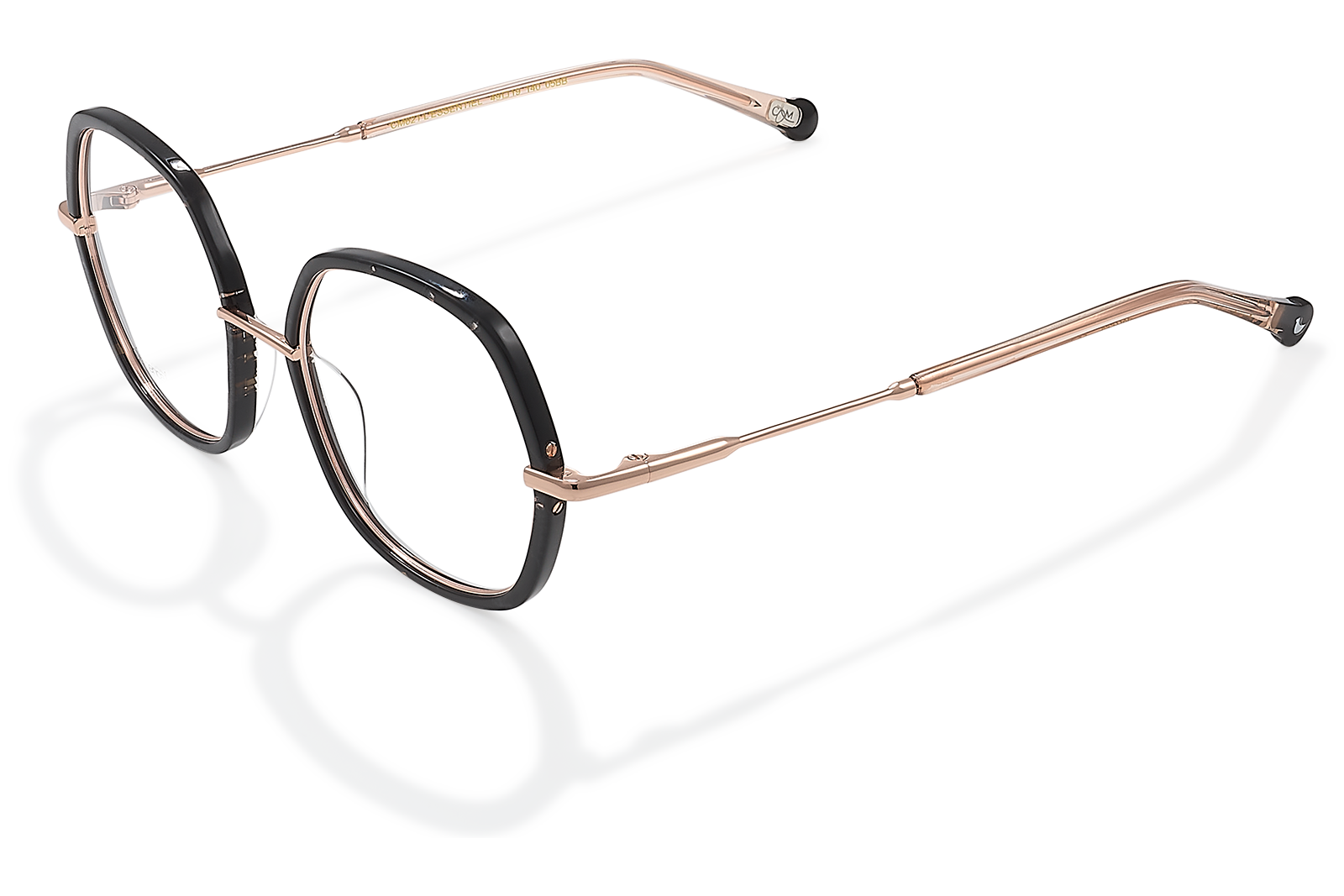 Clémence & Margaux L'Essentiel lunettes de vue moucheté noir