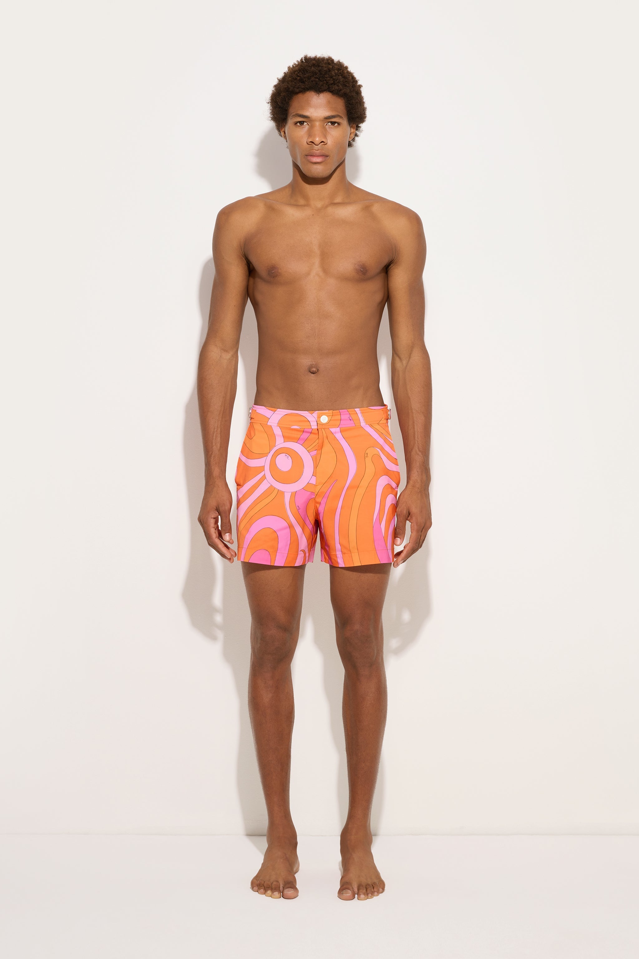 Emilio Pucci Marmo shorts de bain homme multicolore