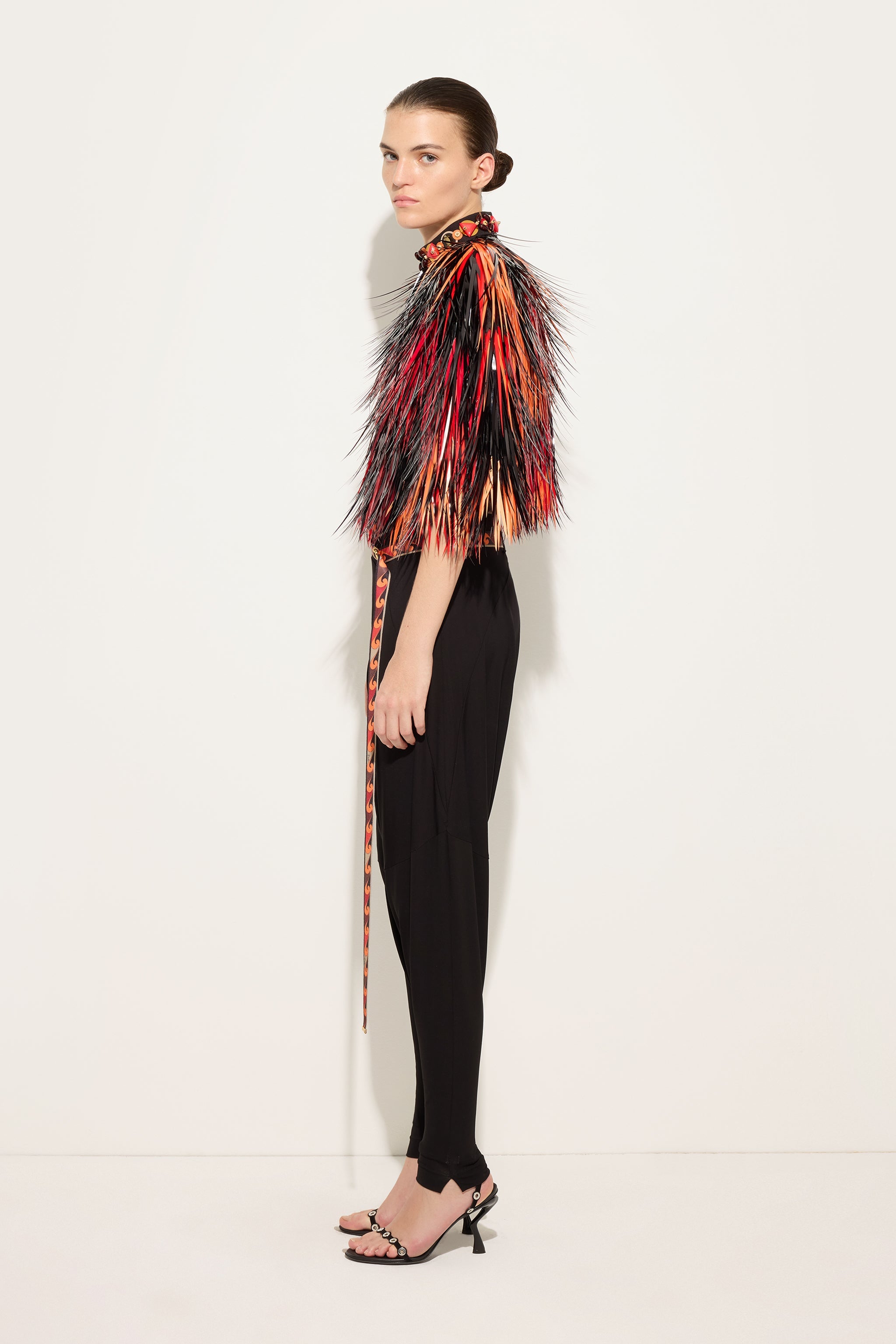 Emilio Pucci Jackets Giacca Ricamata veste noire paillettes