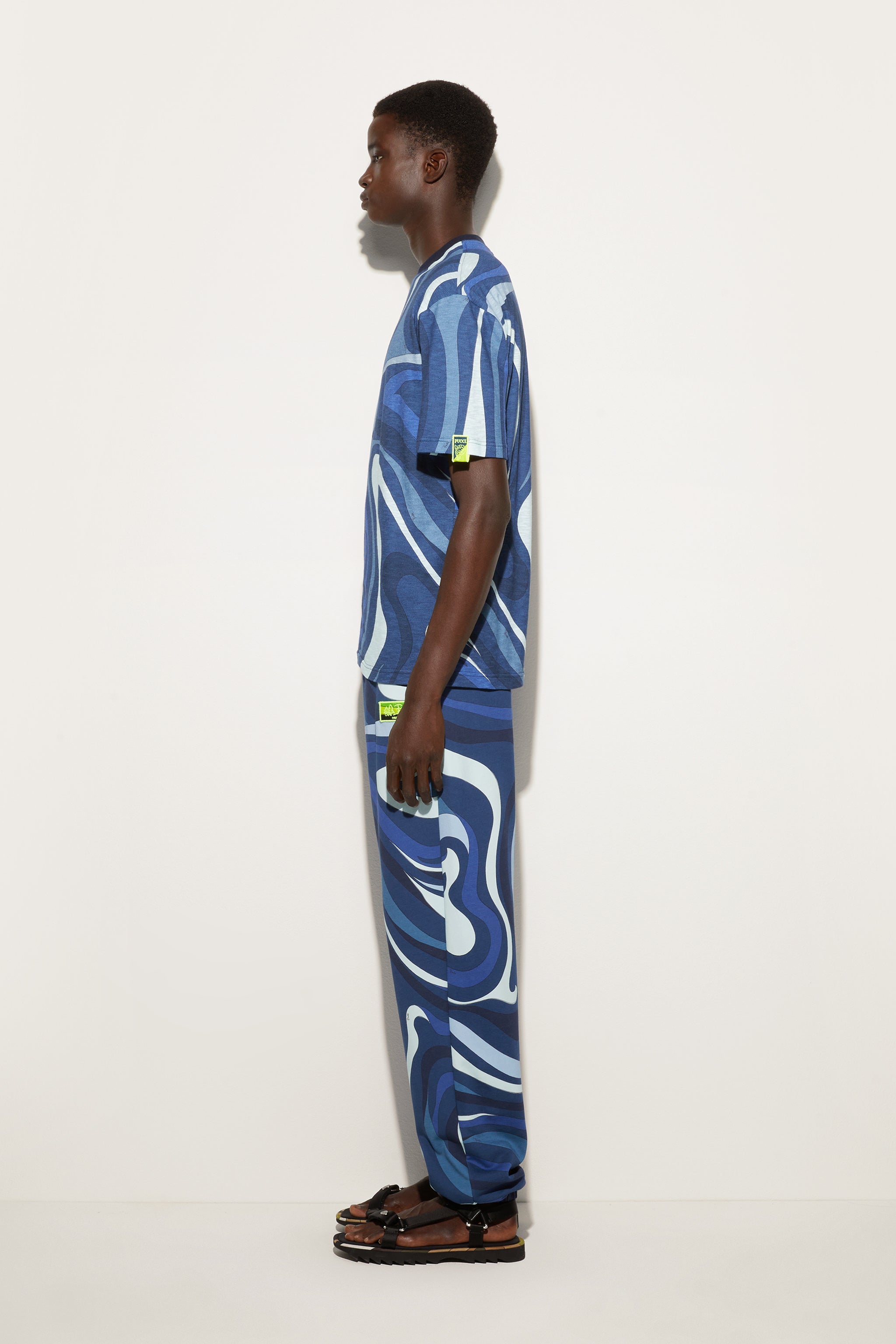 Emilio Pucci Joggers Pile pantalon indigo homme