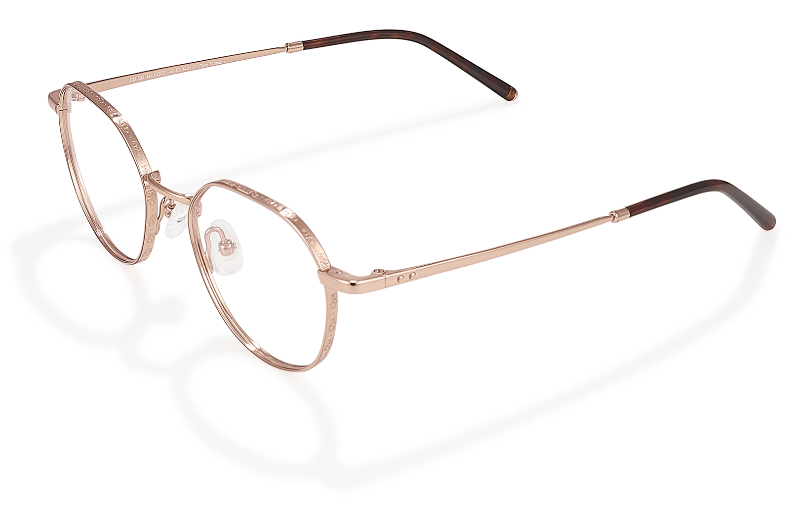 Clémence & Margaux La Coco lunettes de vue Doré hexagonale