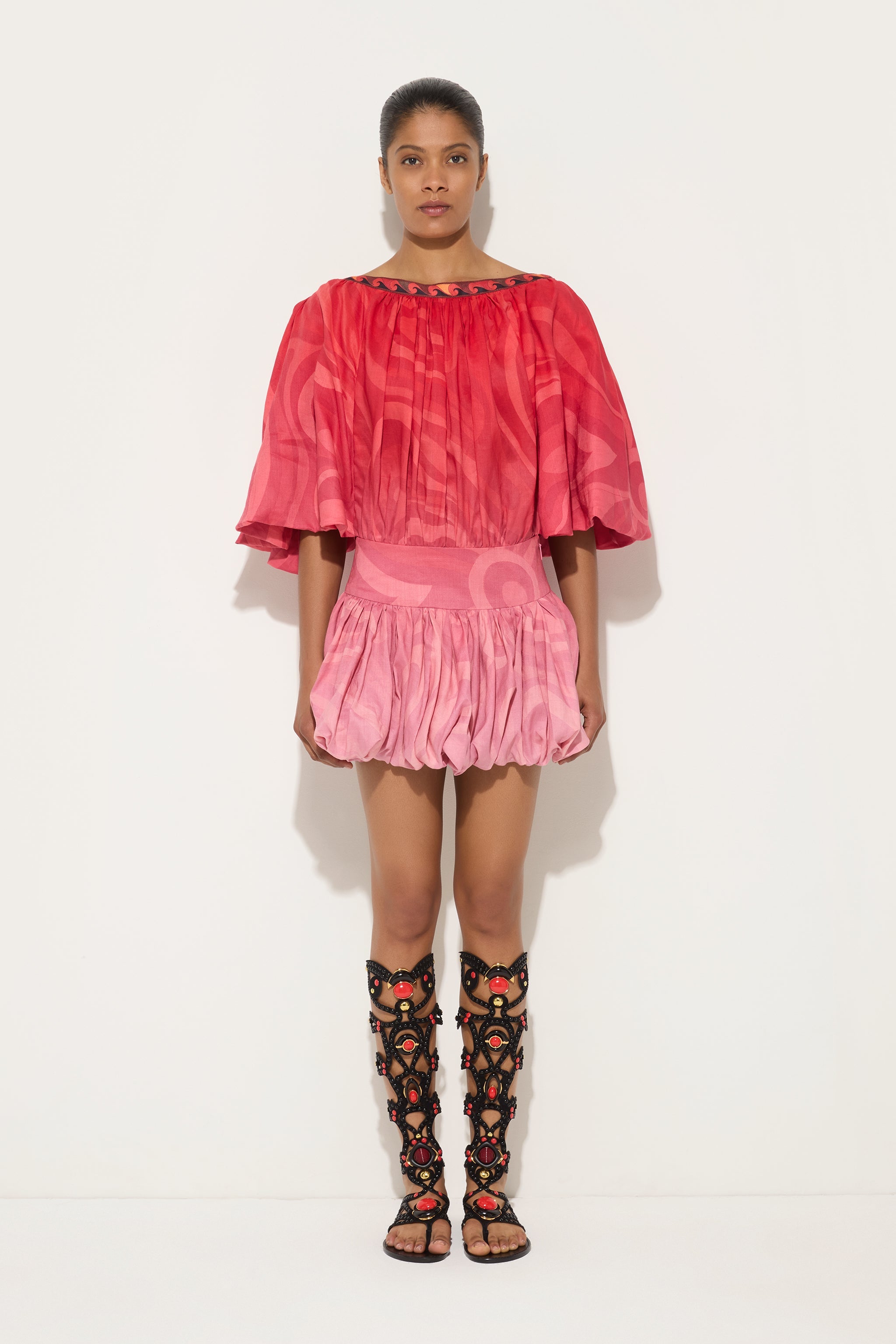 Emilio Pucci Dresses robe ramie Marmo Degrade 38
