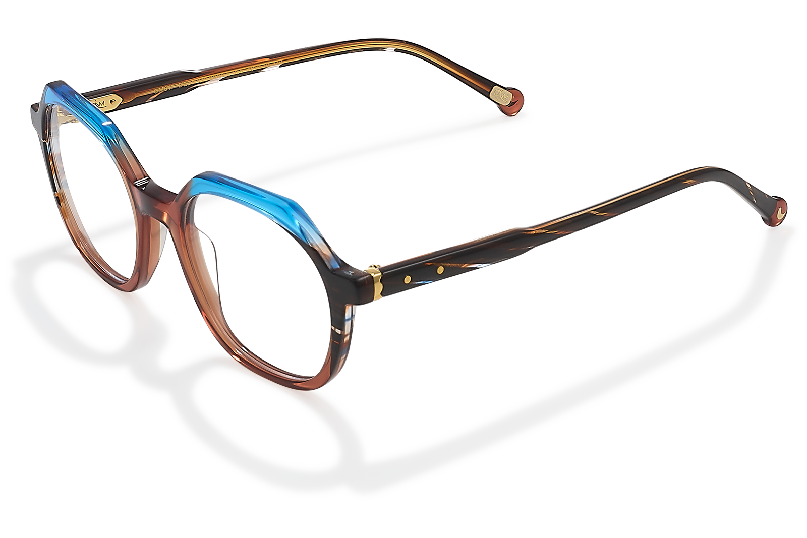 Clémence & Margaux L'Edition Privée lunettes de vue écaille damier