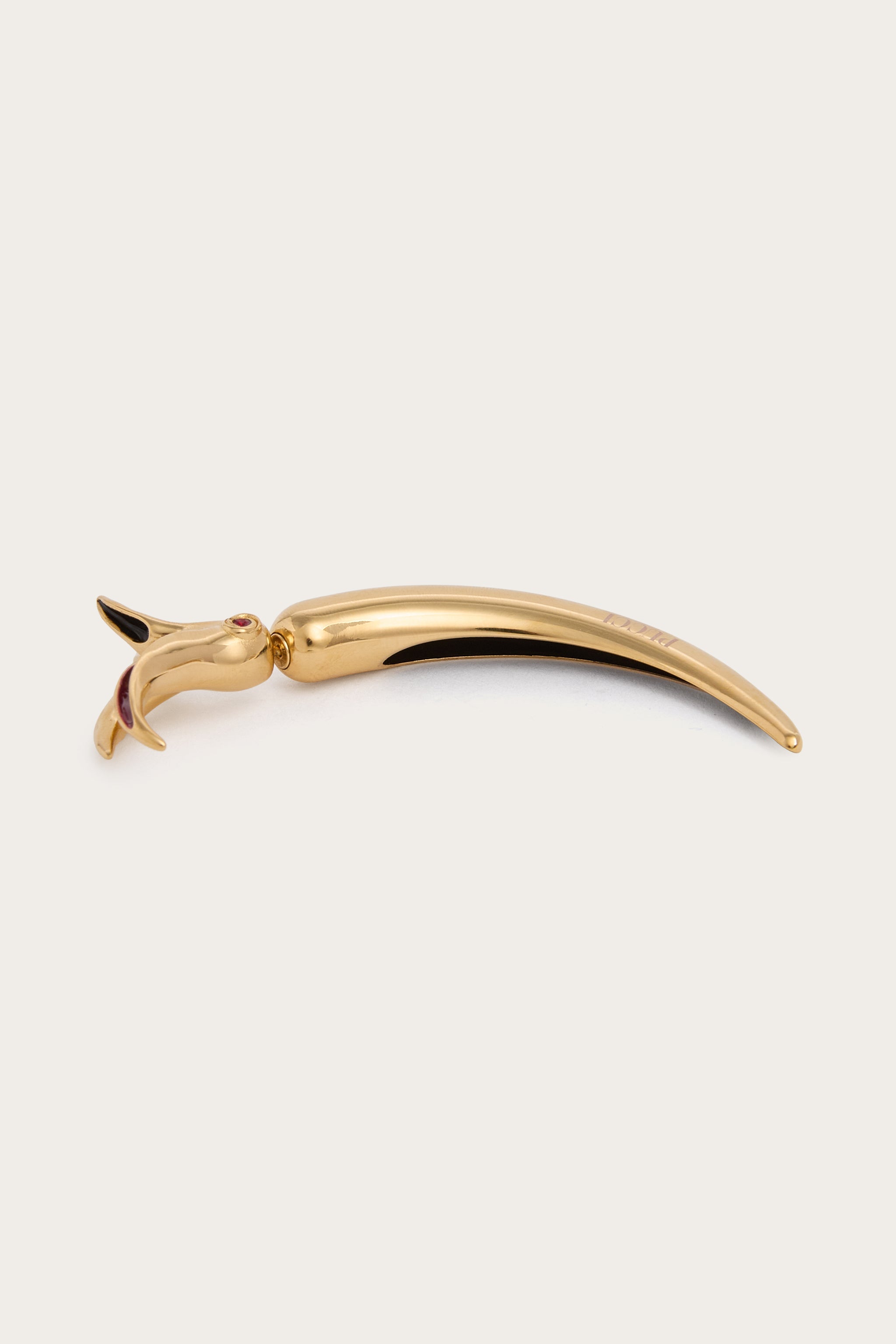 Emilio Pucci Jewellery mono boucle étoile doré
