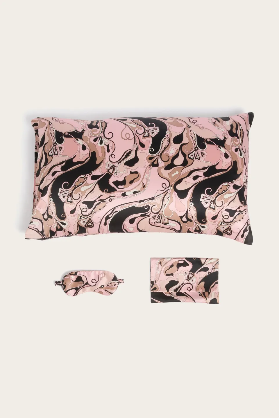 Emilio Pucci Set Orchidee ensemble nuit nude OS