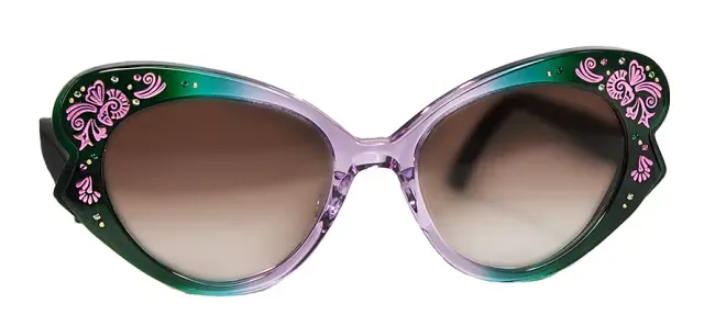 Francis Klein Koffi lunettes de soleil acétate