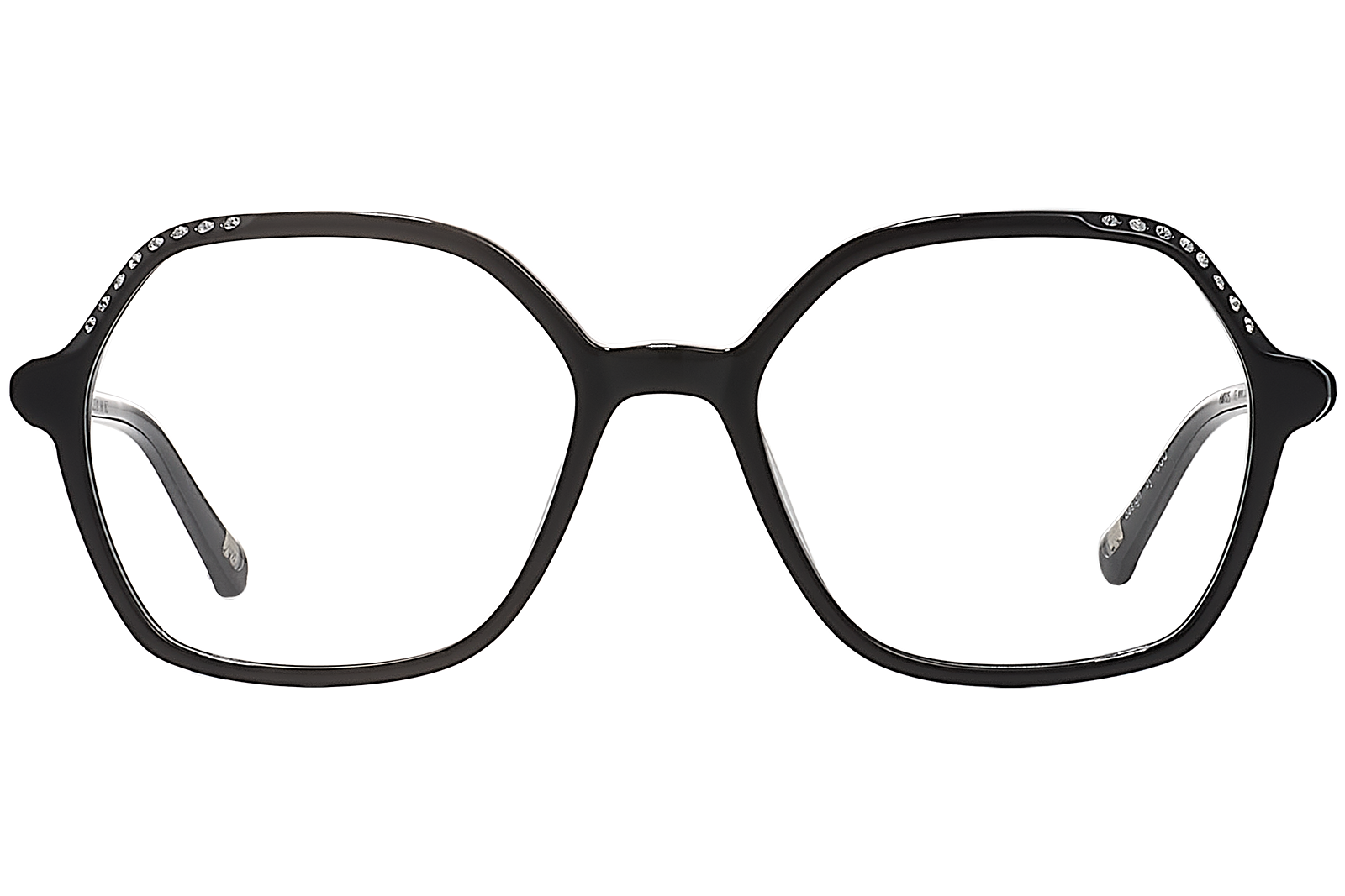 Clémence & Margaux La Subtile lunettes de vue strass carré