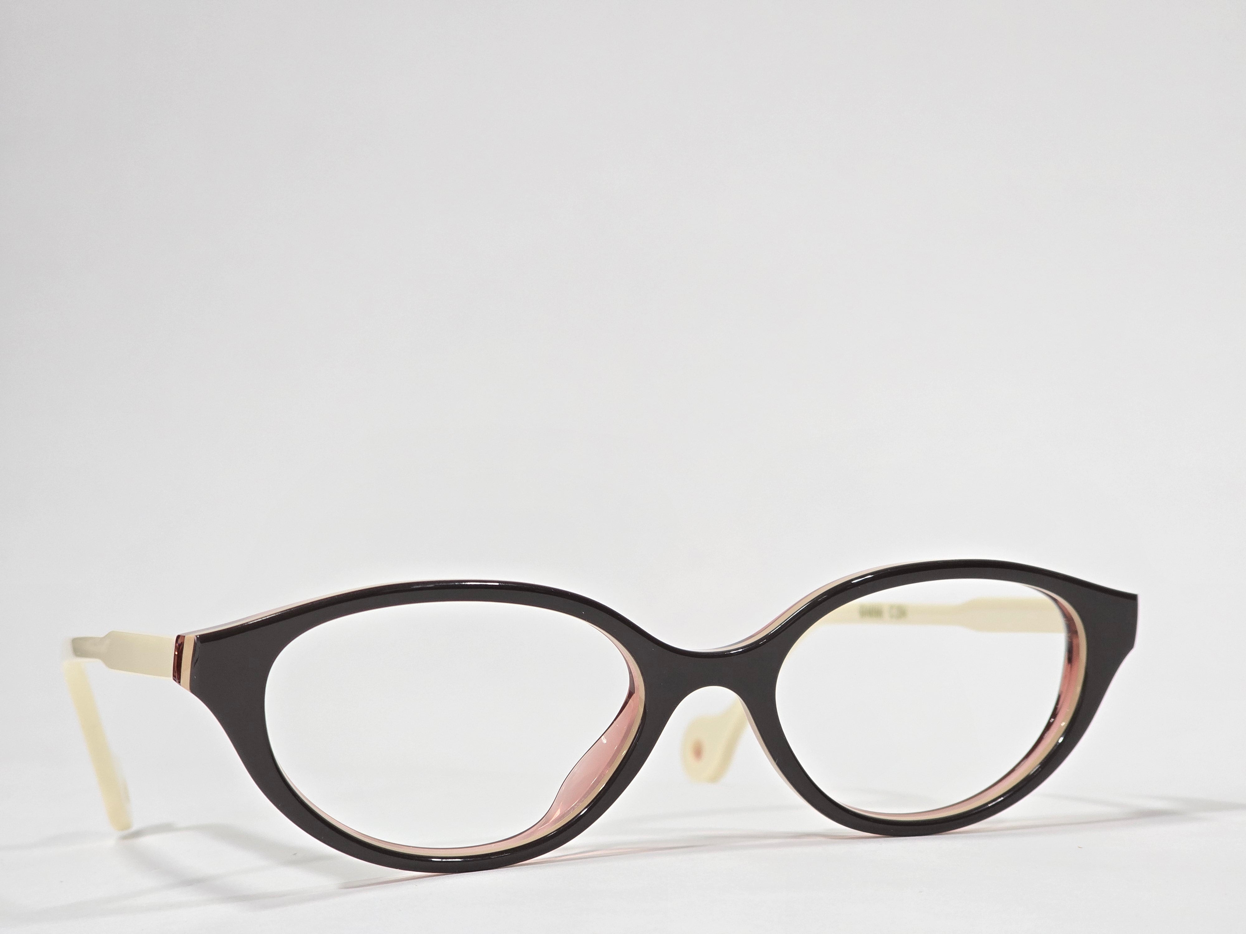Xavier Derome Gamma C294 lunettes de vue ovales brun rose