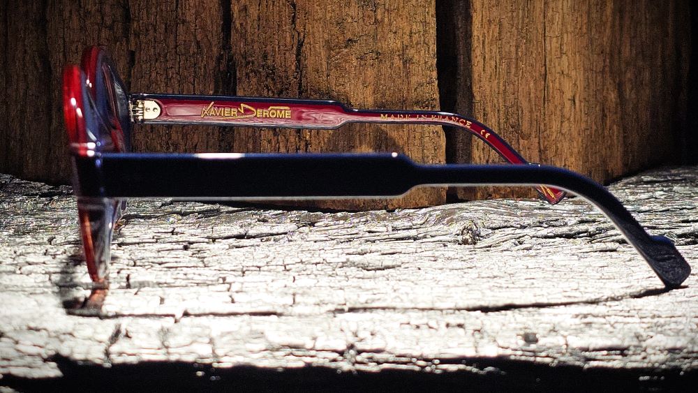 Xavier Derome Tourmalet C274 lunettes de vue rouge rubis