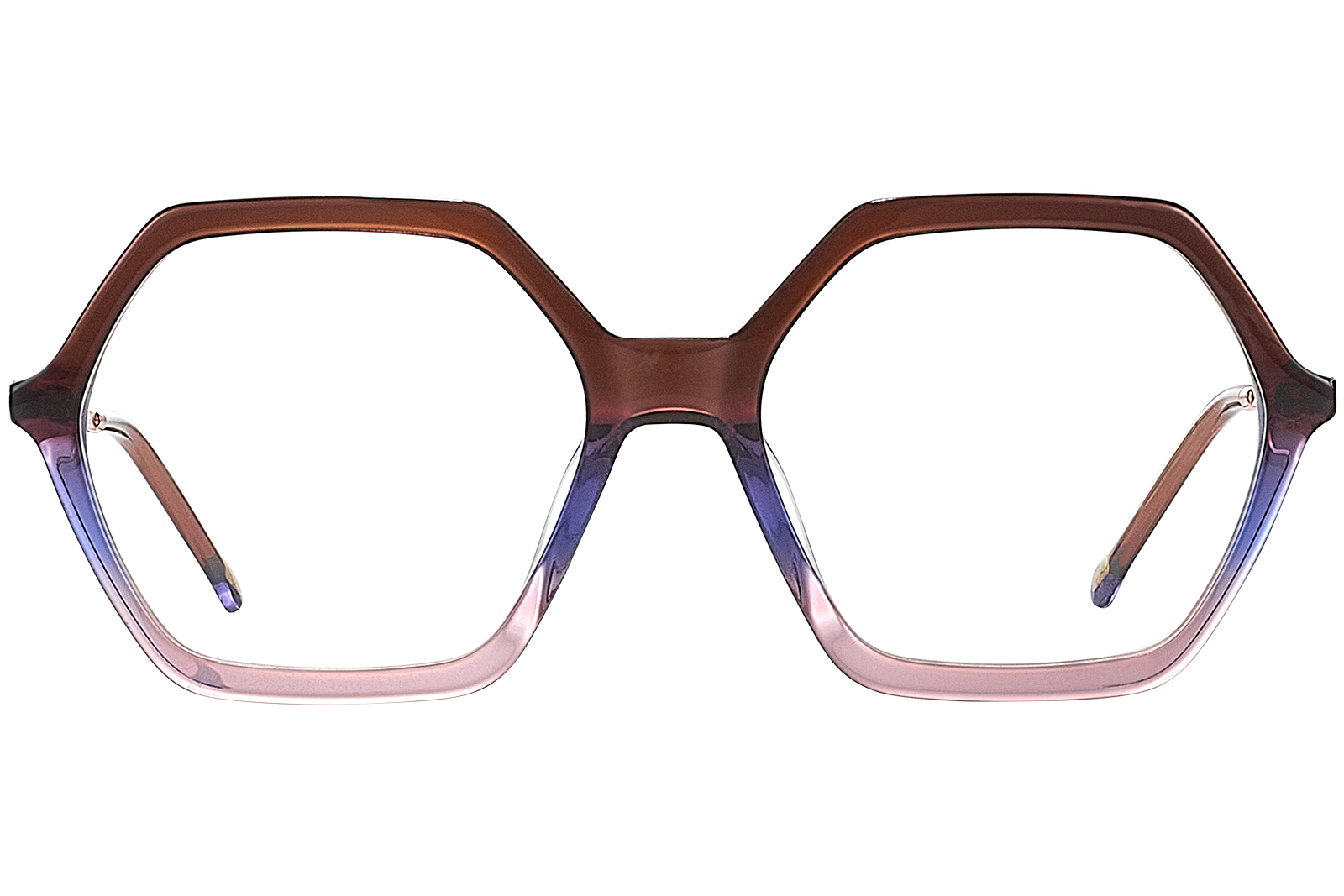 Clémence & Margaux L'Egyptienne lunettes de vue noir hexagonale