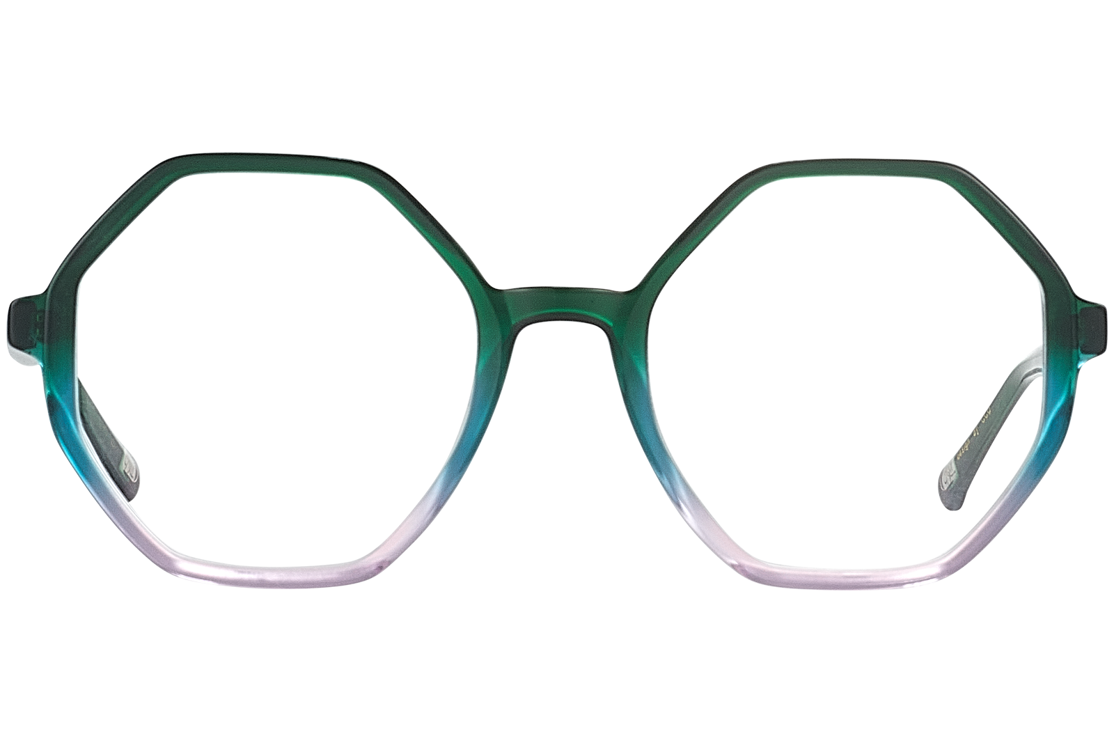 Clémence & Margaux La Réjouissante lunettes de vue Noir octogonale