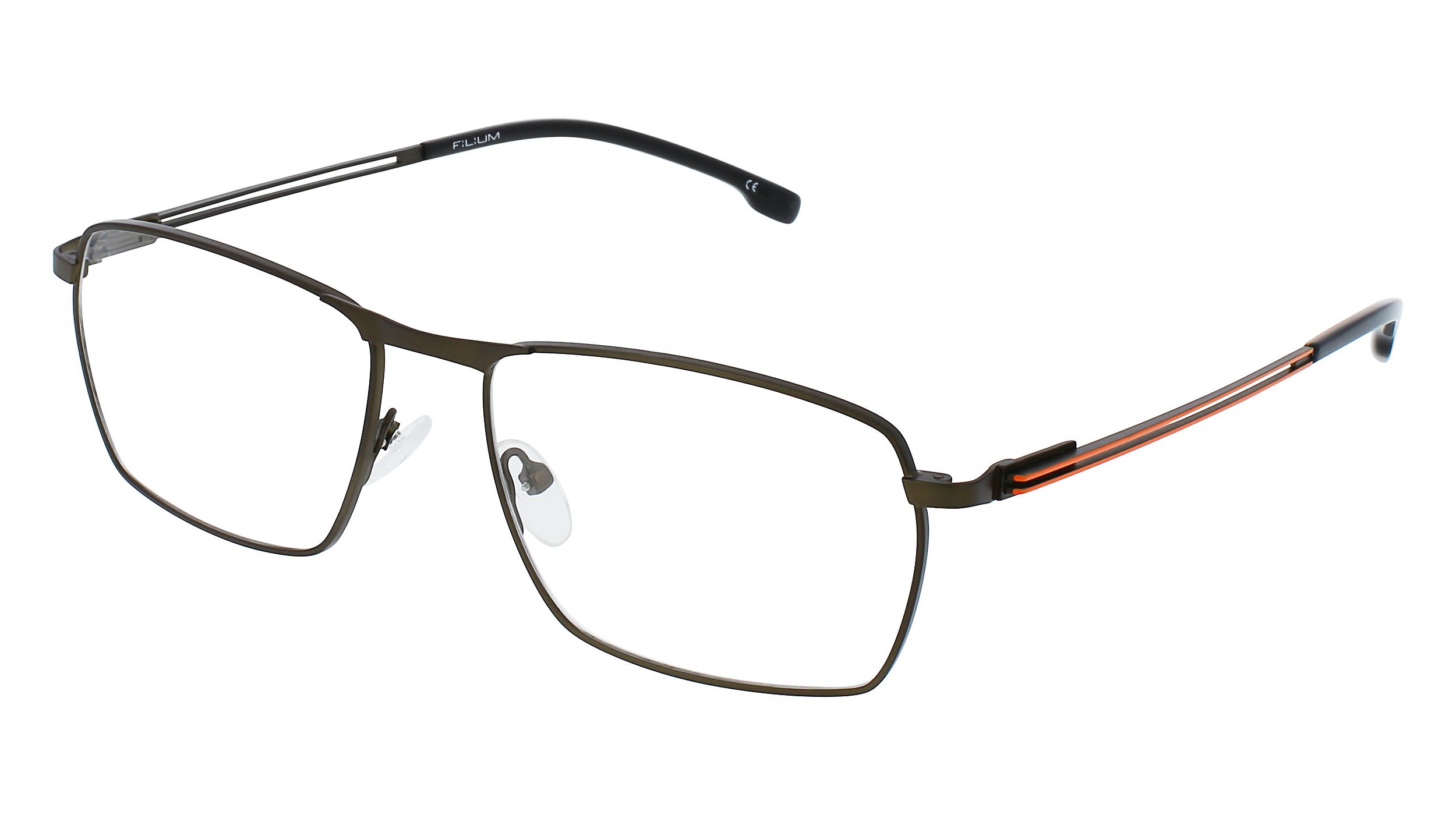 Filium FI 2310 PWOR lunettes de vue homme rectangle métal