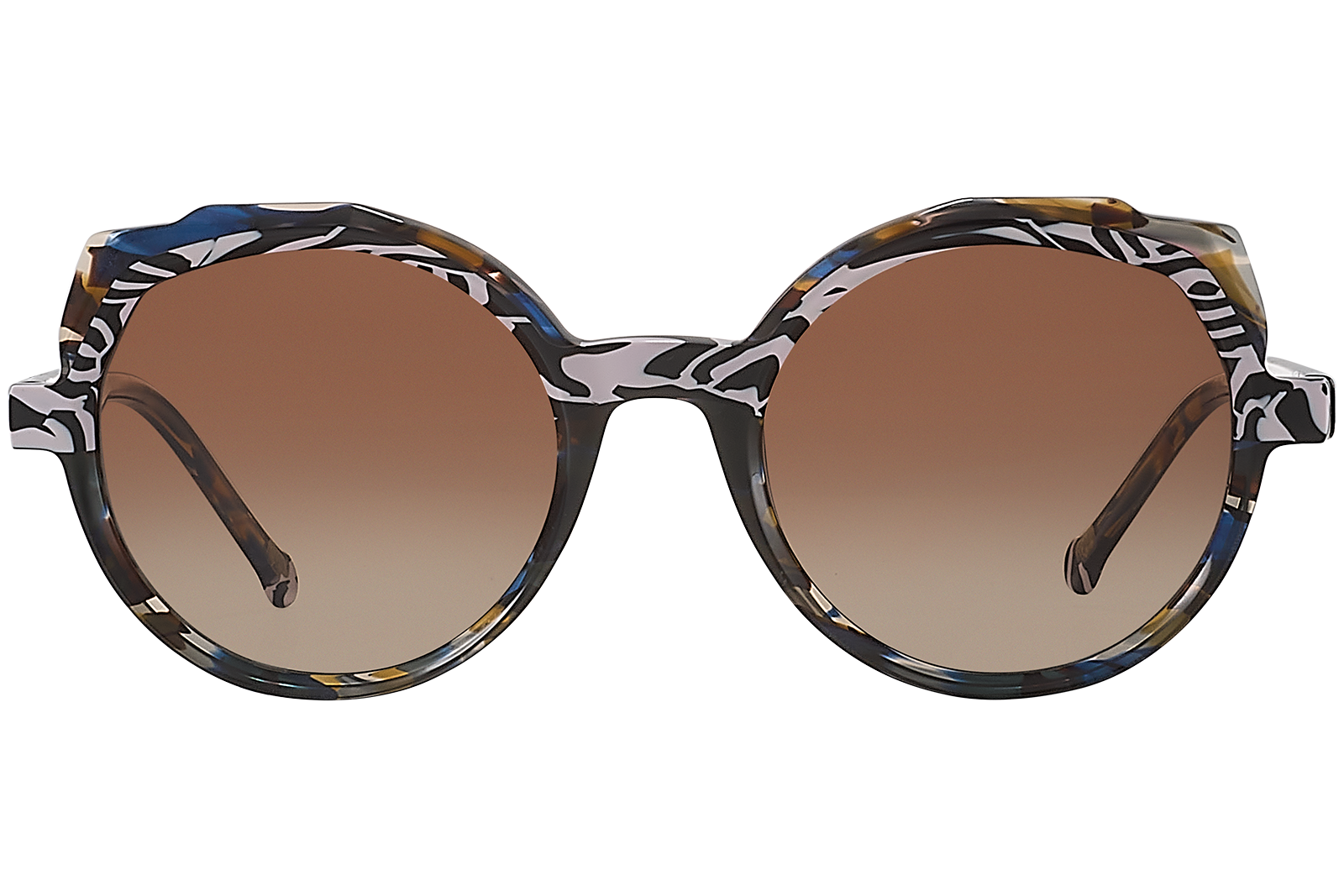 Clémence & Margaux La Céphalonie lunettes de soleil Noir Écaille cat eye