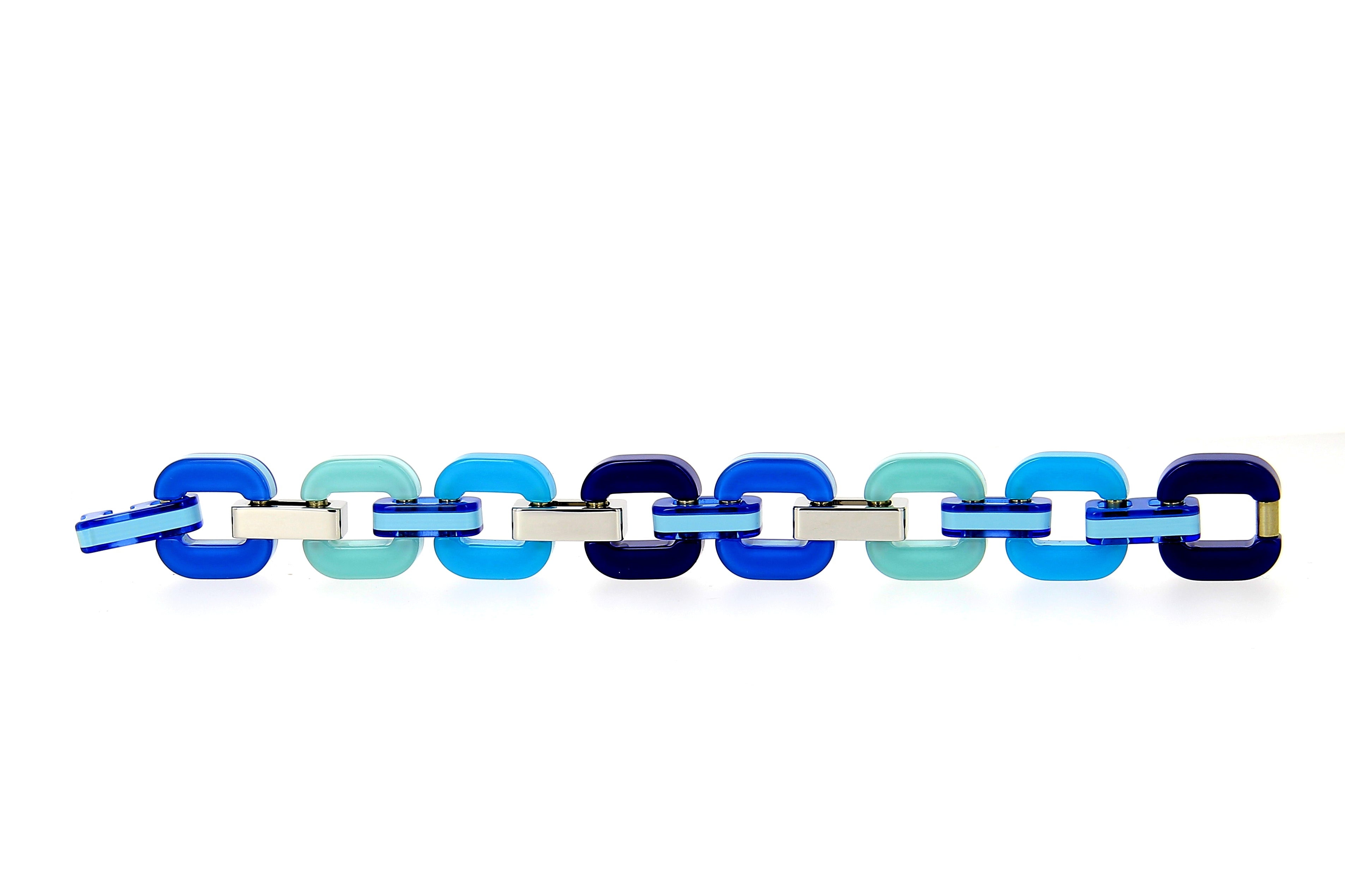 Xavier Derome GO02 MB bracelet gourmette Medium camaïeu