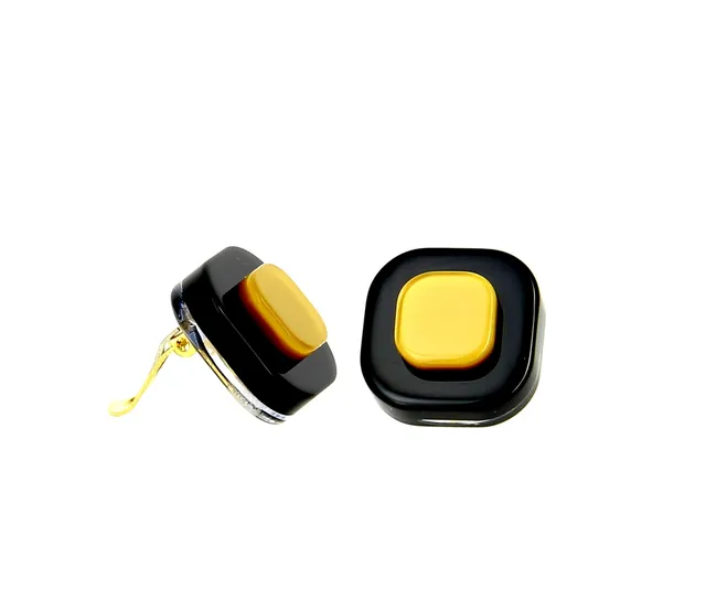 Xavier Derome BO 03 C261-263 boucles d'oreilles clips dorés
