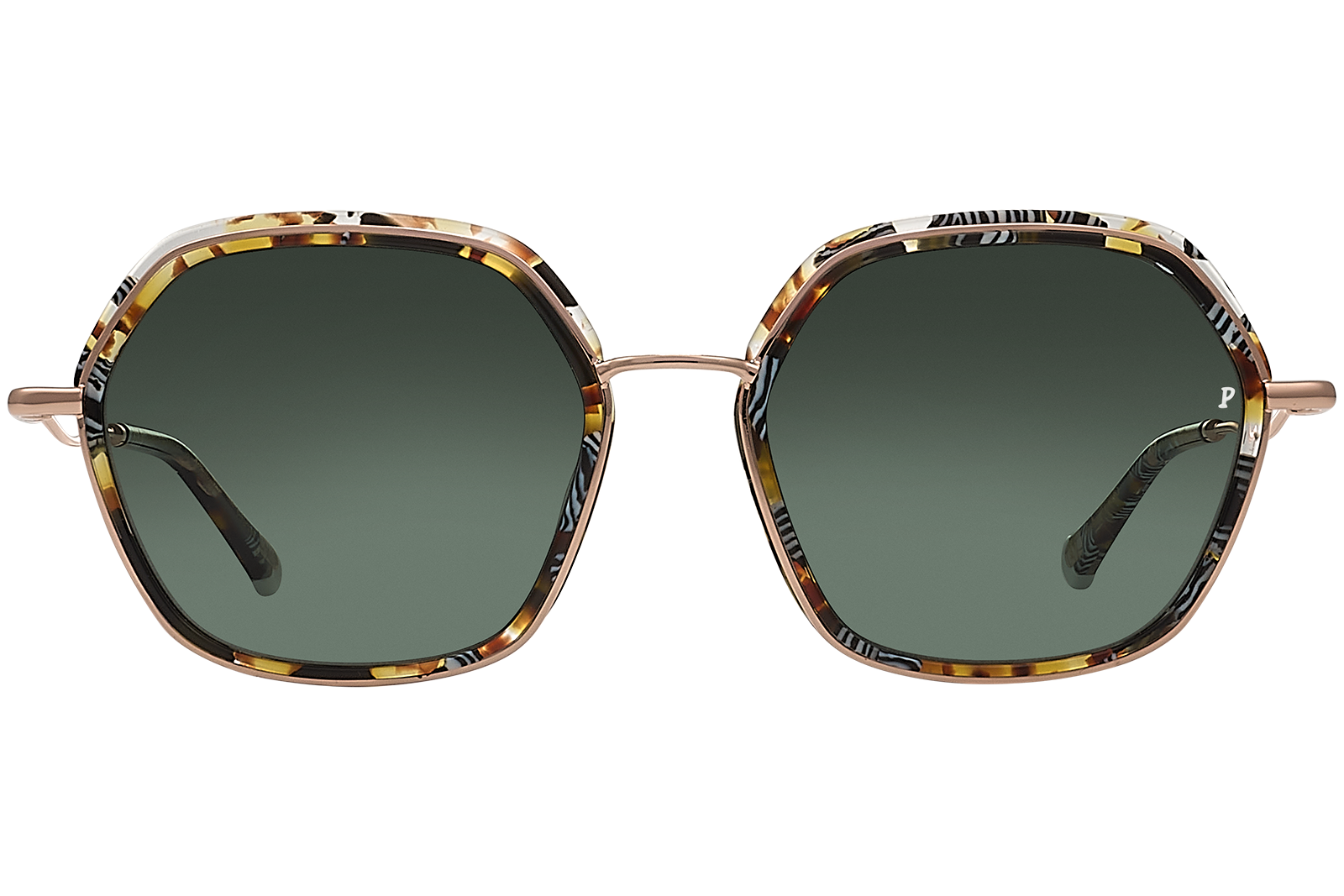 Clémence & Margaux Summer Signature lunettes de soleil Brun polarisées