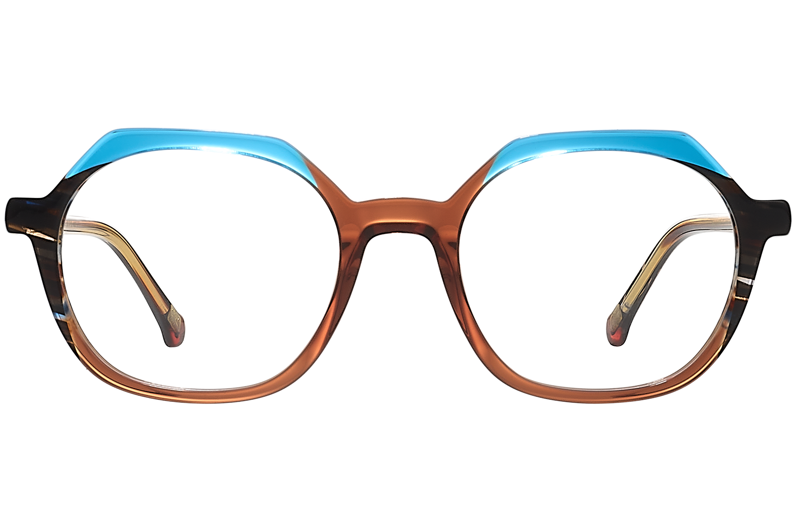 Clémence & Margaux L'Edition Privée lunettes de vue écaille damier