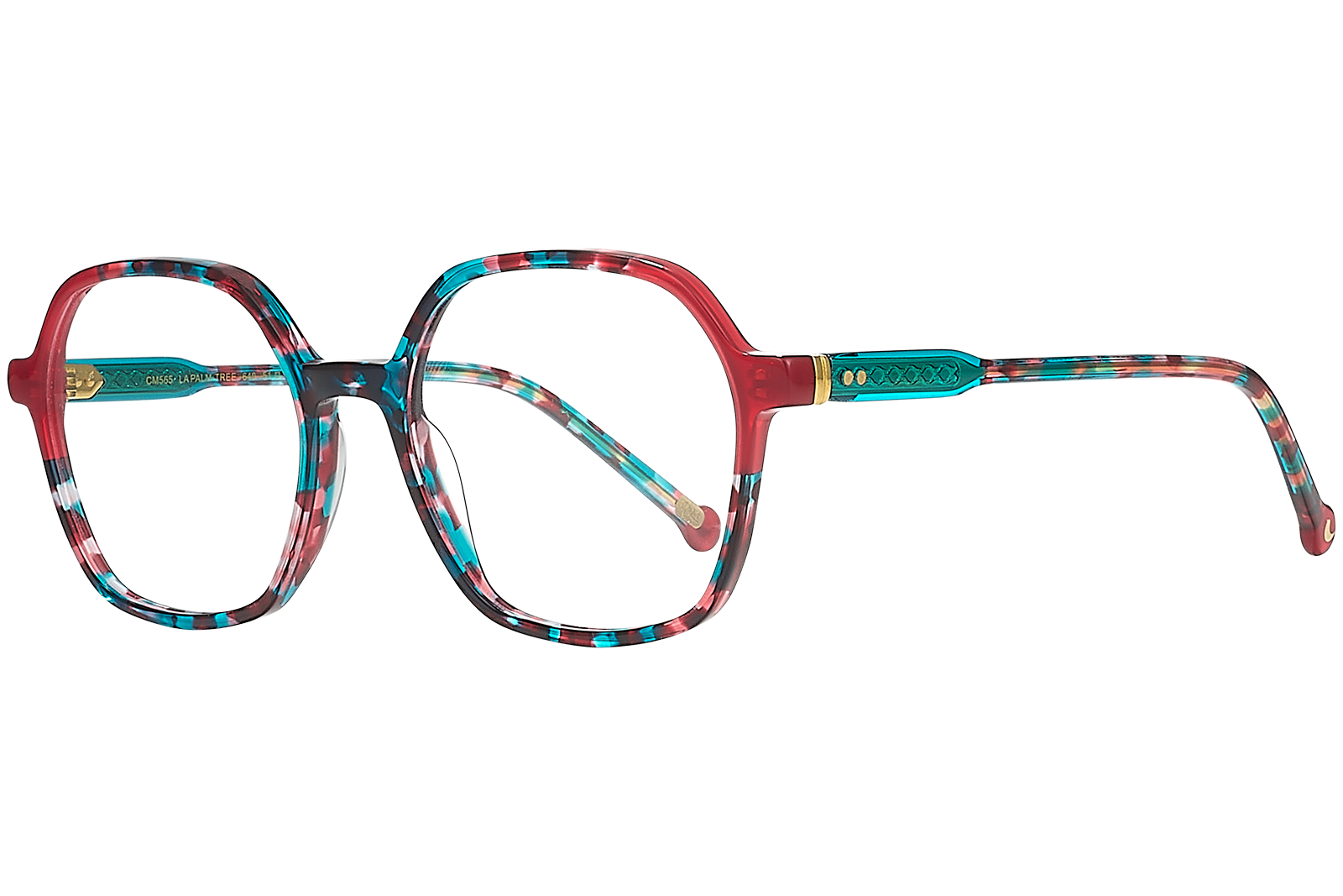 Clémence & Margaux La Palm-Tree lunettes de vue brun bleu tonneau