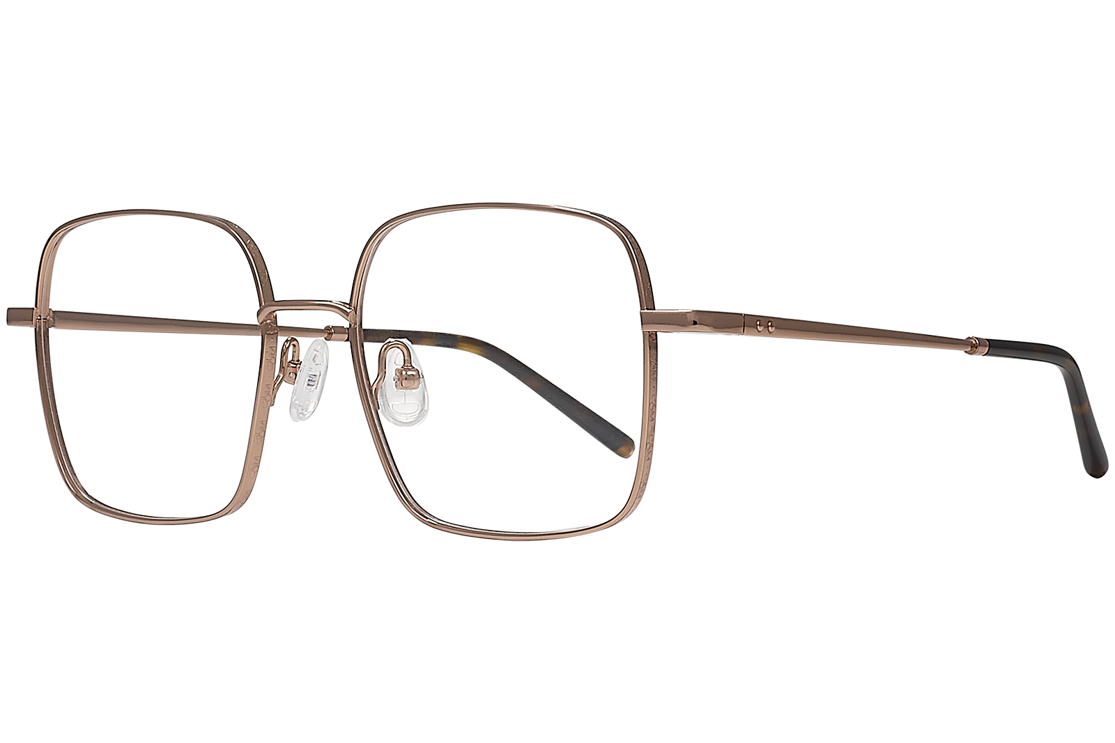 Clémence & Margaux La Felicita lunettes de vue doré carrée