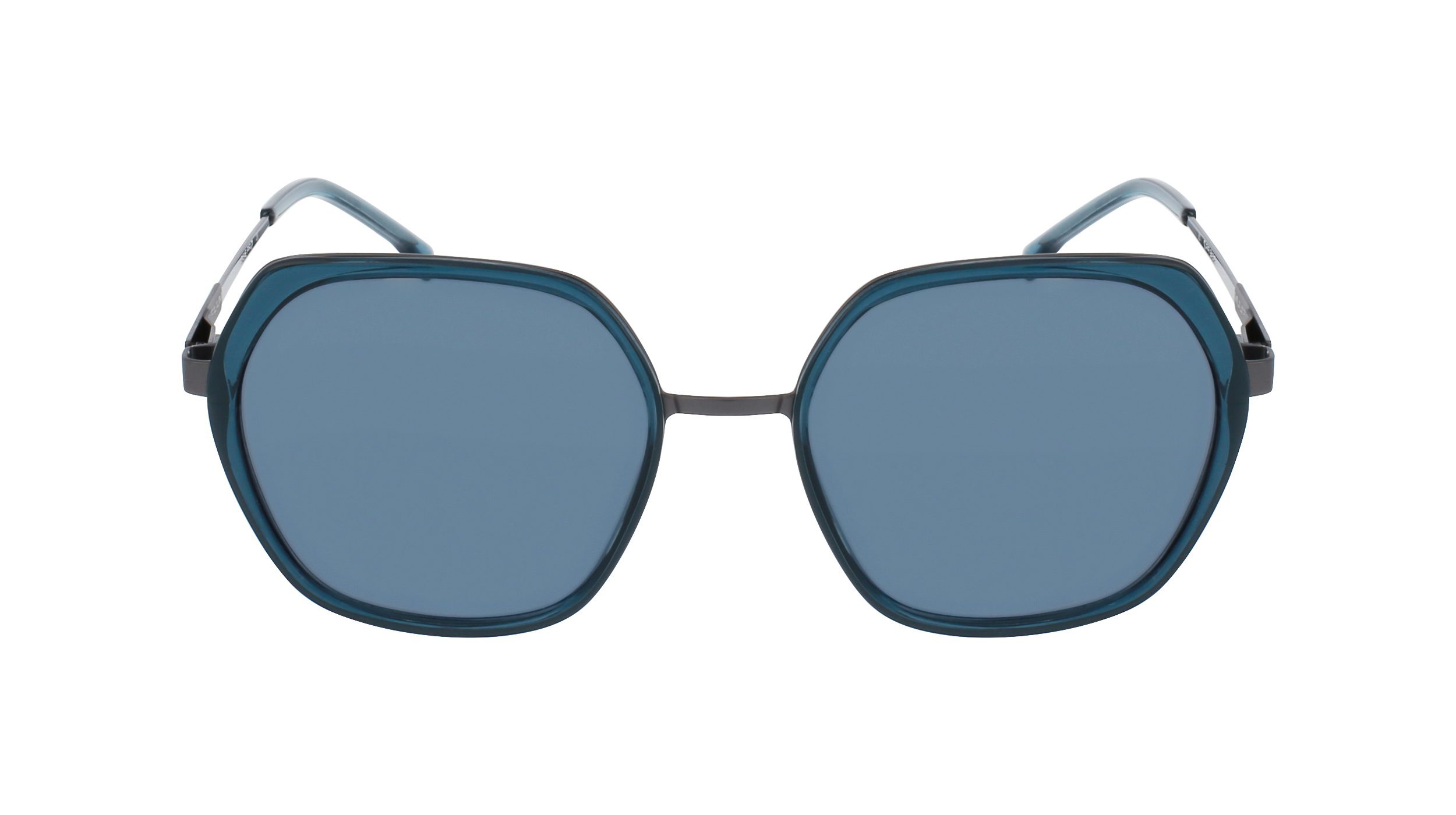 Filium FI S2303 lunettes de soleil BLGU verres solaires hexagonaux