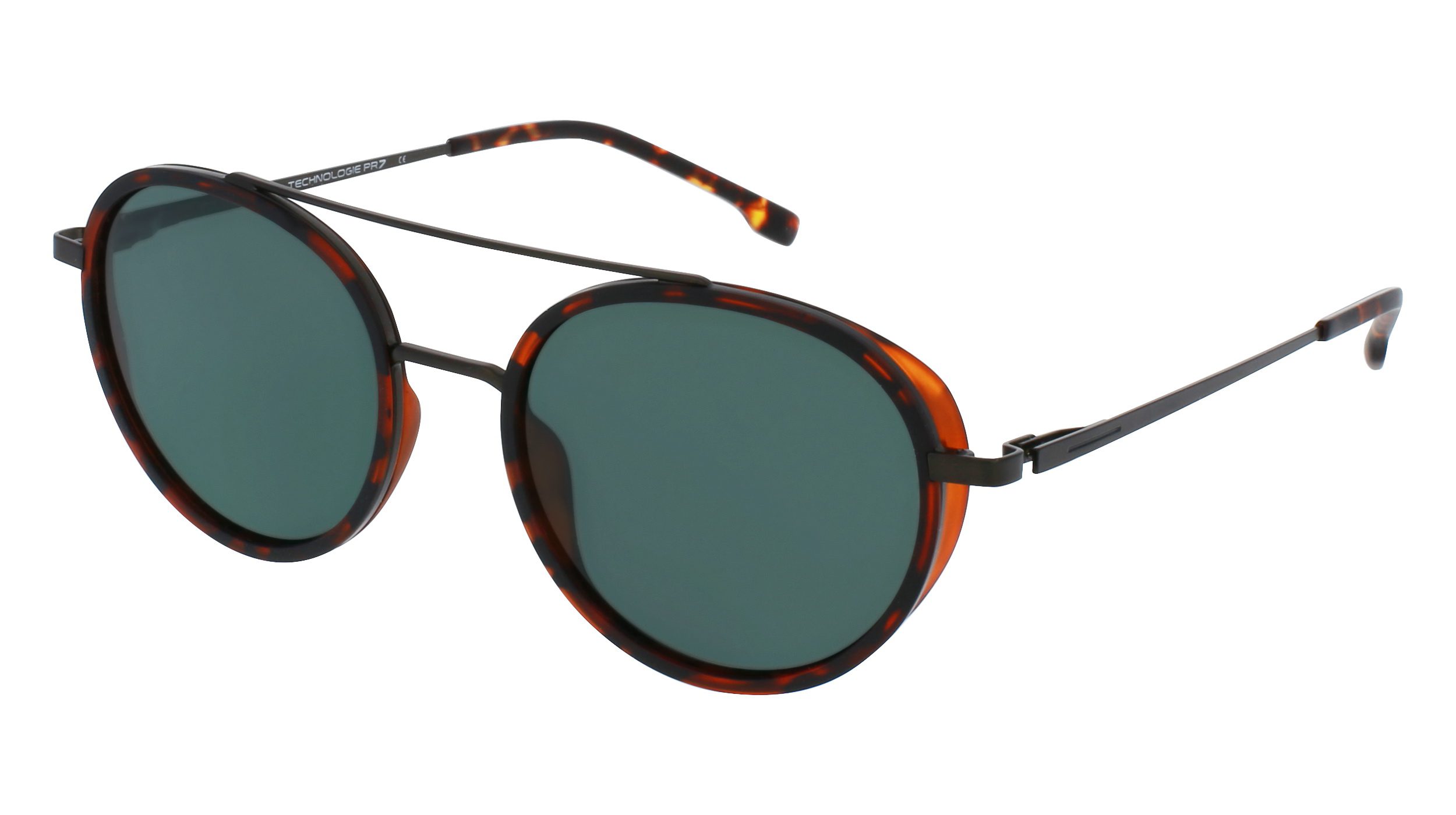 Filium FI S2306 ECAI lunettes de soleil écaille arrondies