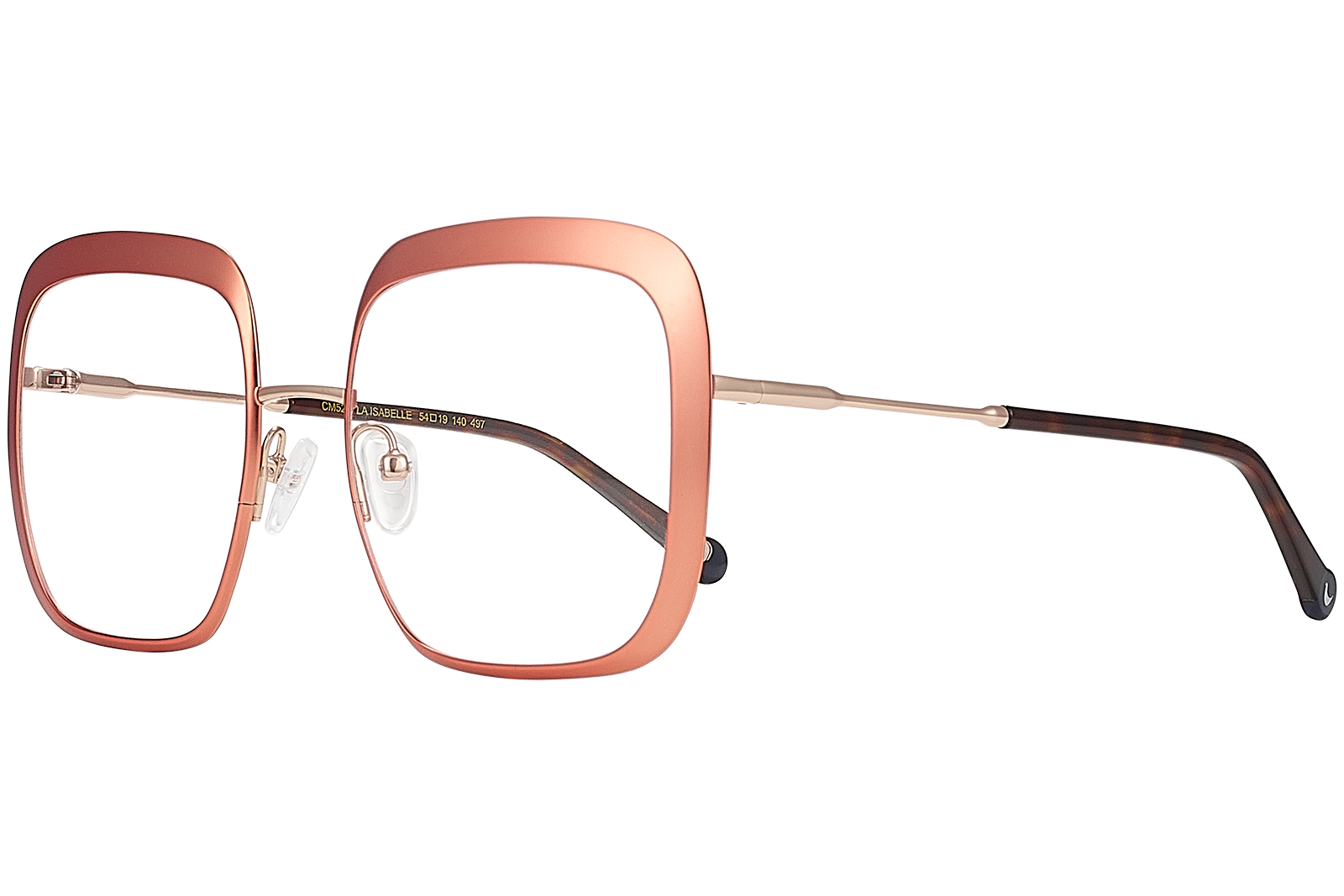 Clémence & Margaux Adèle lunettes de vue Rose femme carrée