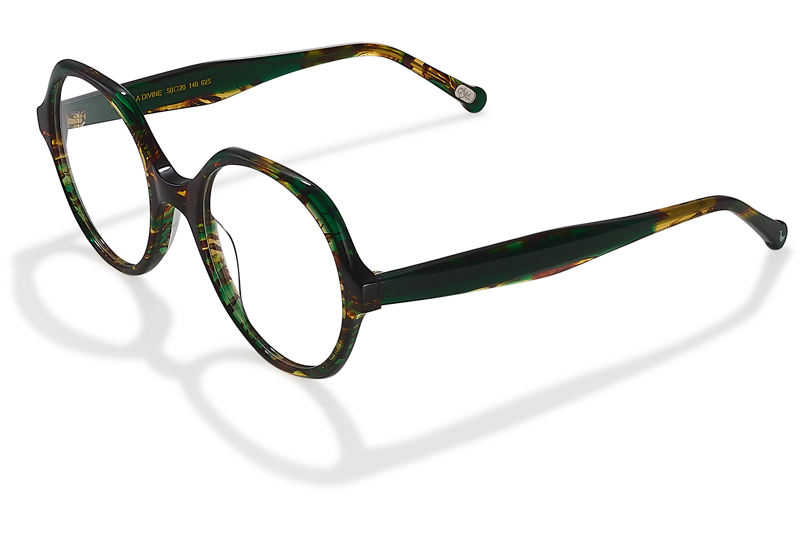 Clémence & Margaux La Divine lunettes de vue noir écaille rond