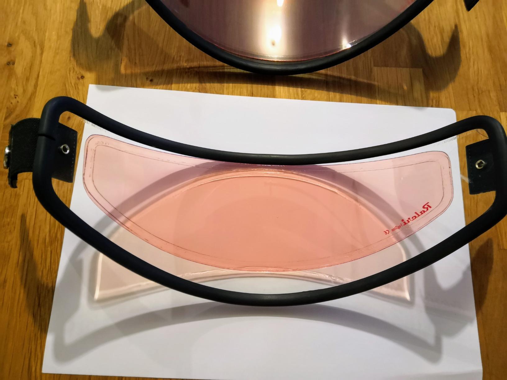 Raleri LightShade Arai insert anti-buée HighDefinition rose