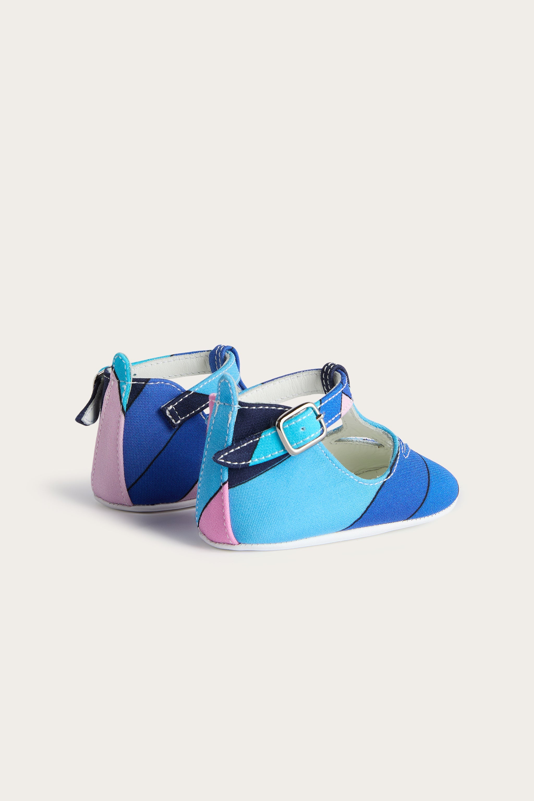 Emilio Pucci ballerines Iride cady bleu clair bébé