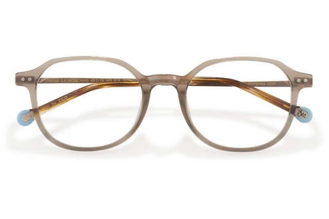 Clémence & Margaux La Mignonne lunettes de vue Rouge Cuivré tonneau