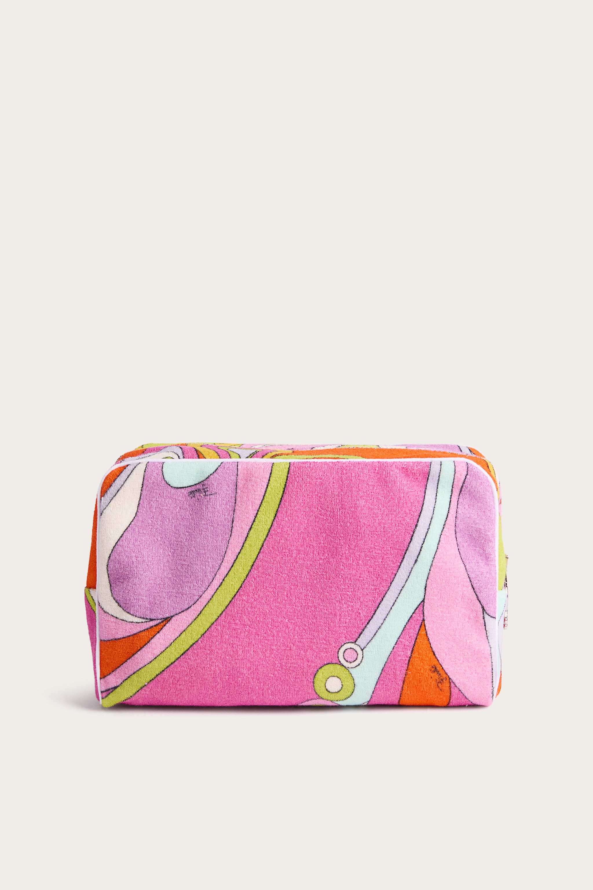 Emilio Pucci Orchidee Beauty case coton multicolore