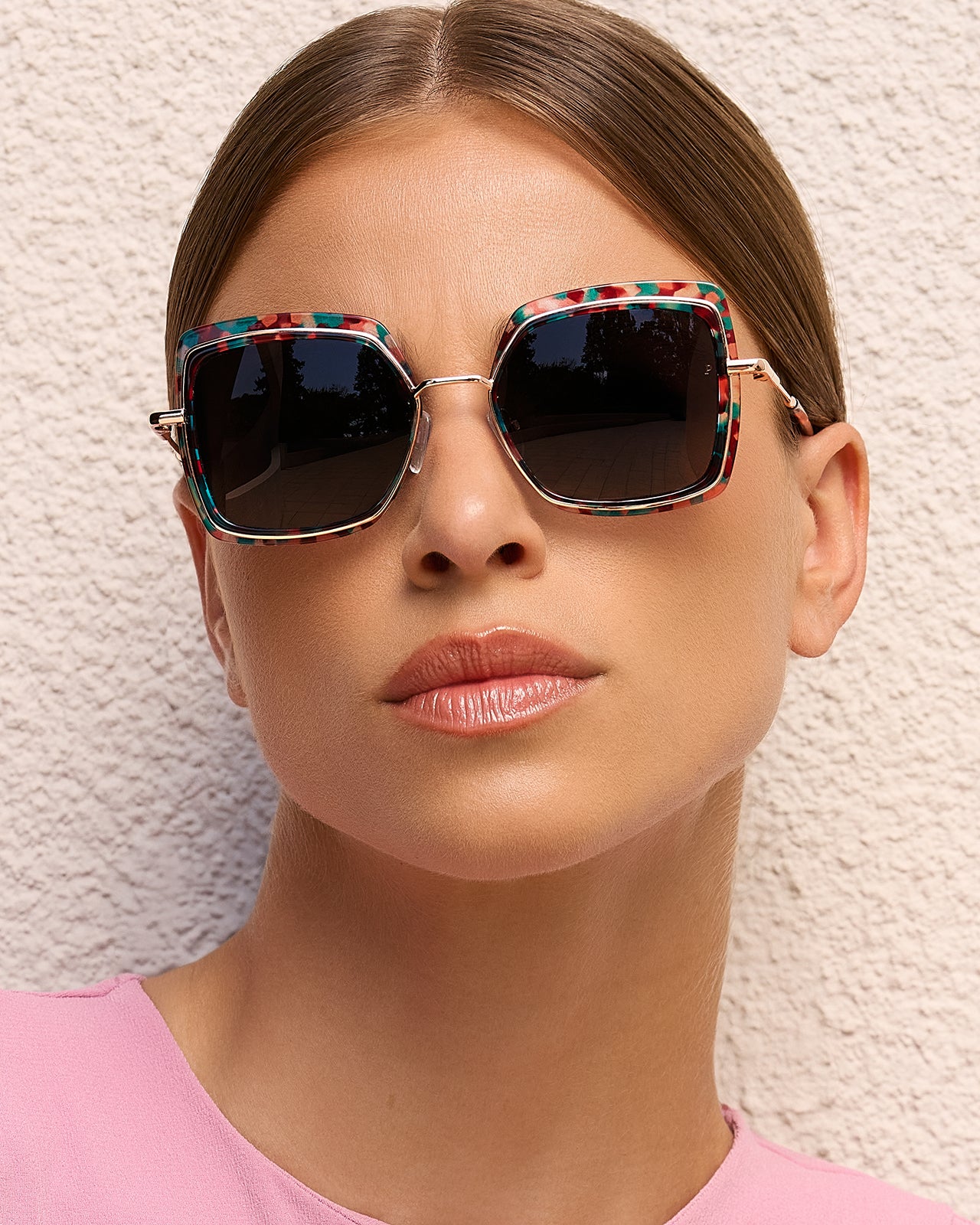 Clémence & Margaux La Summer-Chic lunettes de soleil Cristal