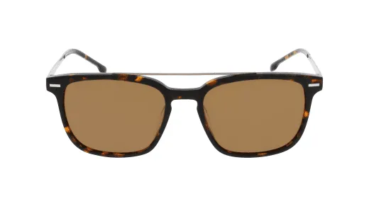 Filium FI S2212 Écaille lunettes de soleil rectangle homme