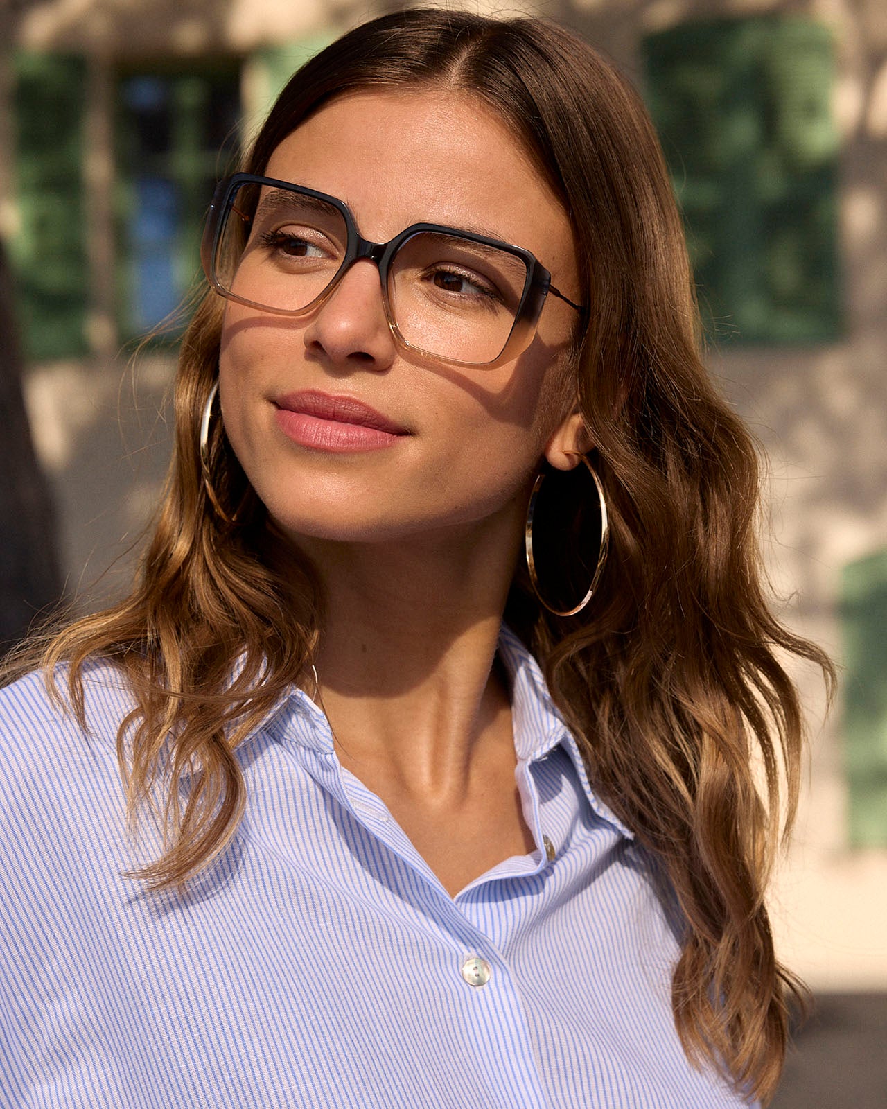 Clémence & Margaux Optiques La Queen lunettes de vue Ecaille & Damier
