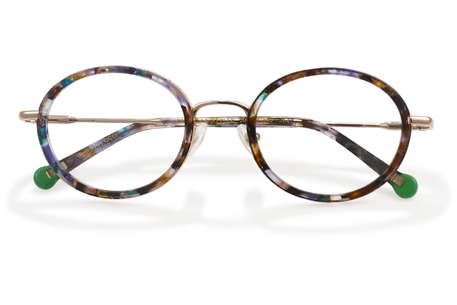 Clémence & Margaux La Stylée lunettes de vue Noir & Doré femme chic