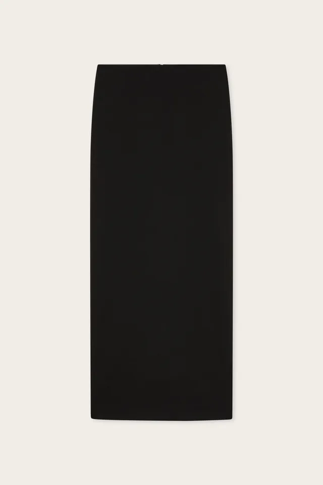 Emilio Pucci Skirts jupe longue cady noir