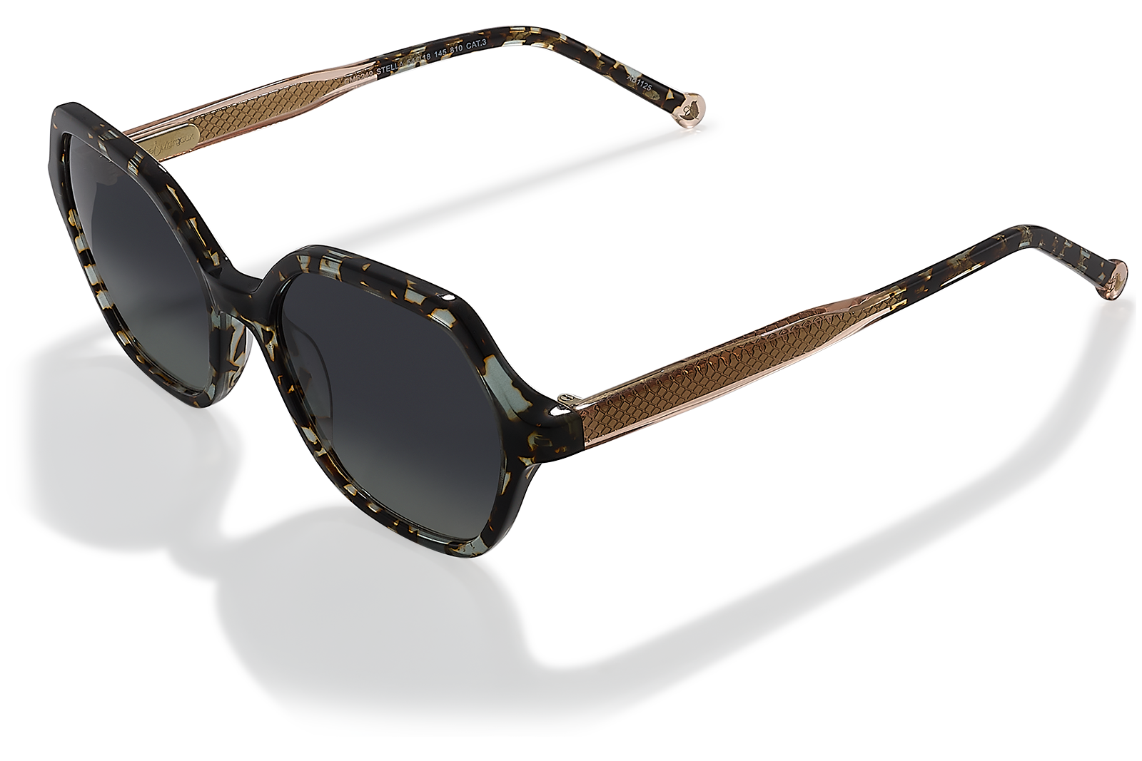 Clémence & Margaux Stella lunettes de soleil Noir & Ecaille polarisées