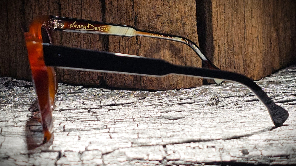 Xavier Derome Providence C213 lunettes de soleil ambre miel