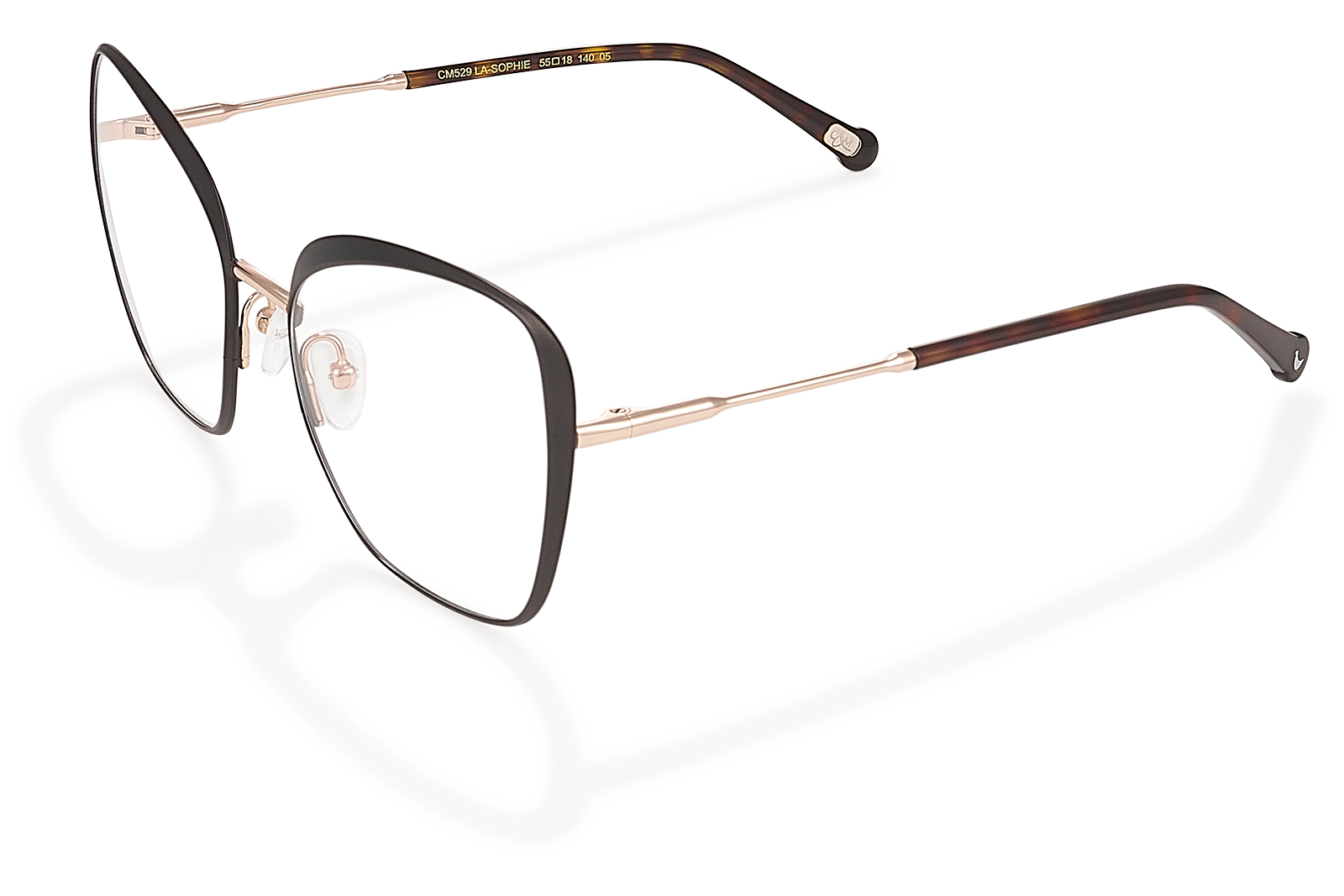 Clémence & Margaux Harmonie lunettes de vue rose papillon