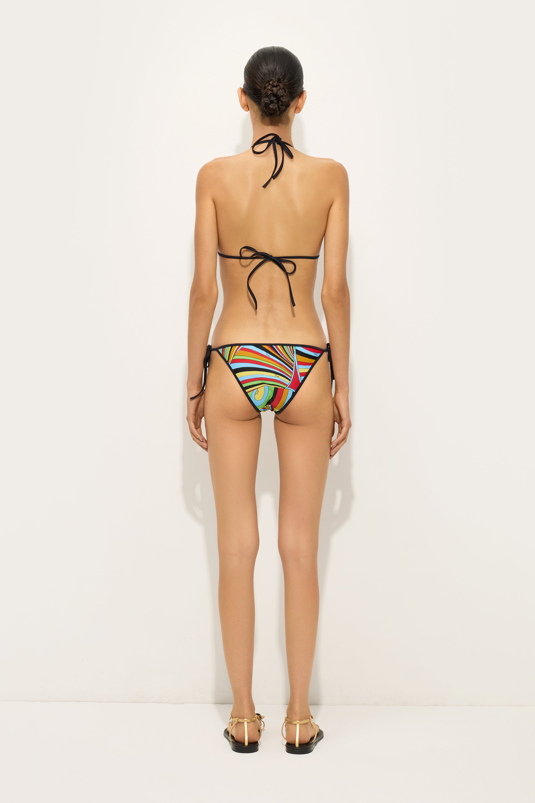 Emilio Pucci Iride slip bikini lycra multicolore