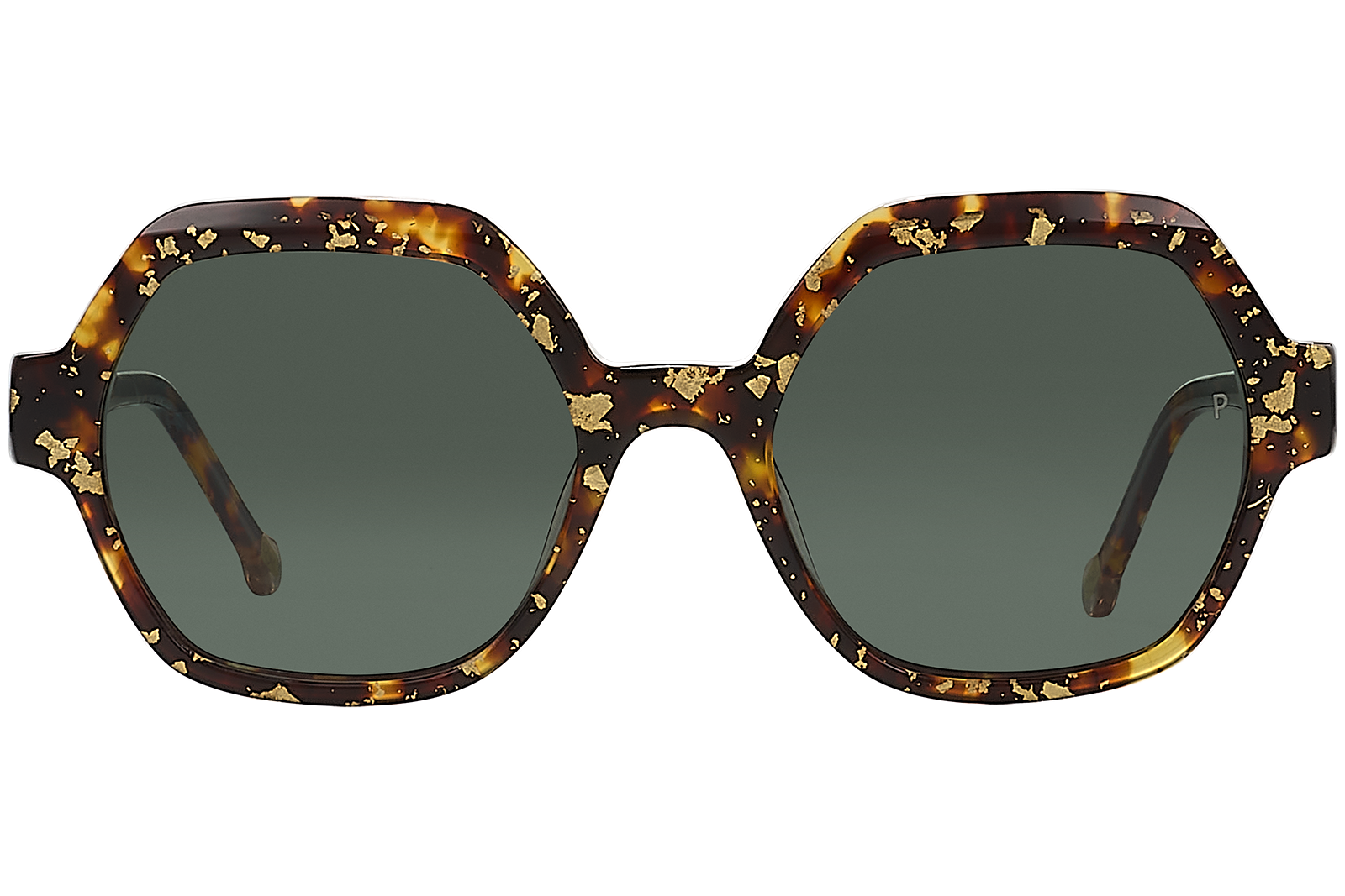 Clémence & Margaux La Famoso lunettes de soleil moucheté brun bleu