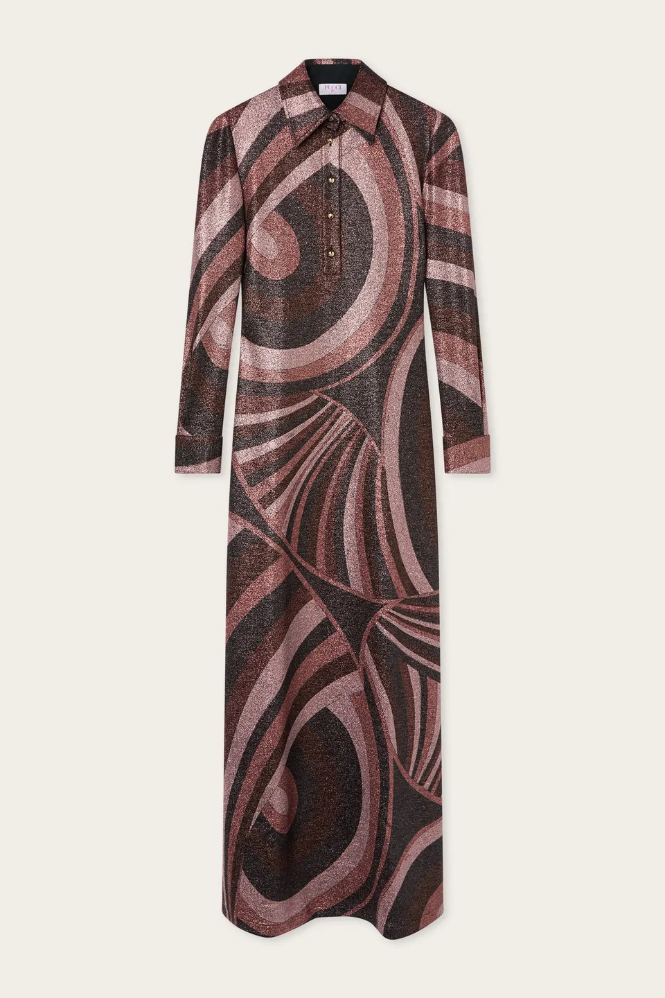Emilio Pucci Dresses 6UJI656U867011 robe lurex bordeaux