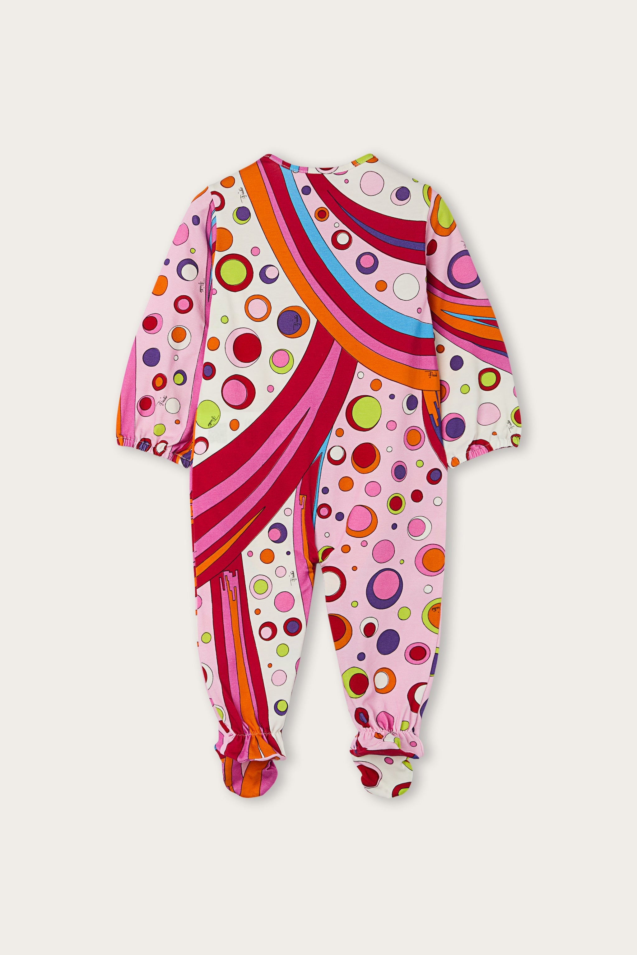 Emilio Pucci Fontane ensemble bébé multicolor coton
