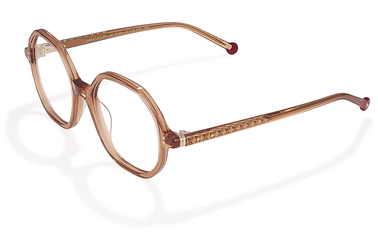 Clémence & Margaux La Chic And Glam lunettes de vue Noir forme tonneau
