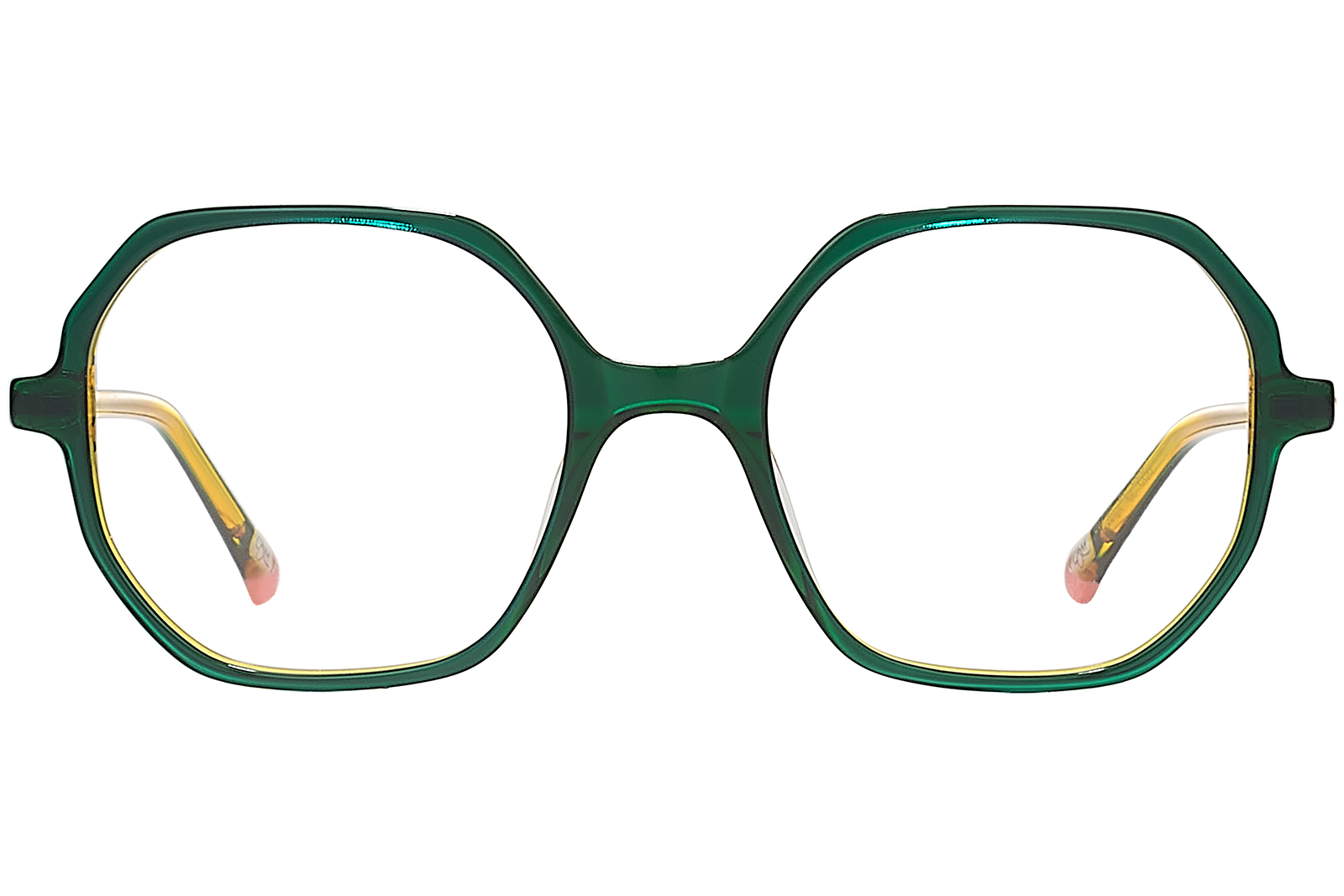 Clémence & Margaux La Fiable lunettes de vue colorée Beige & Noir