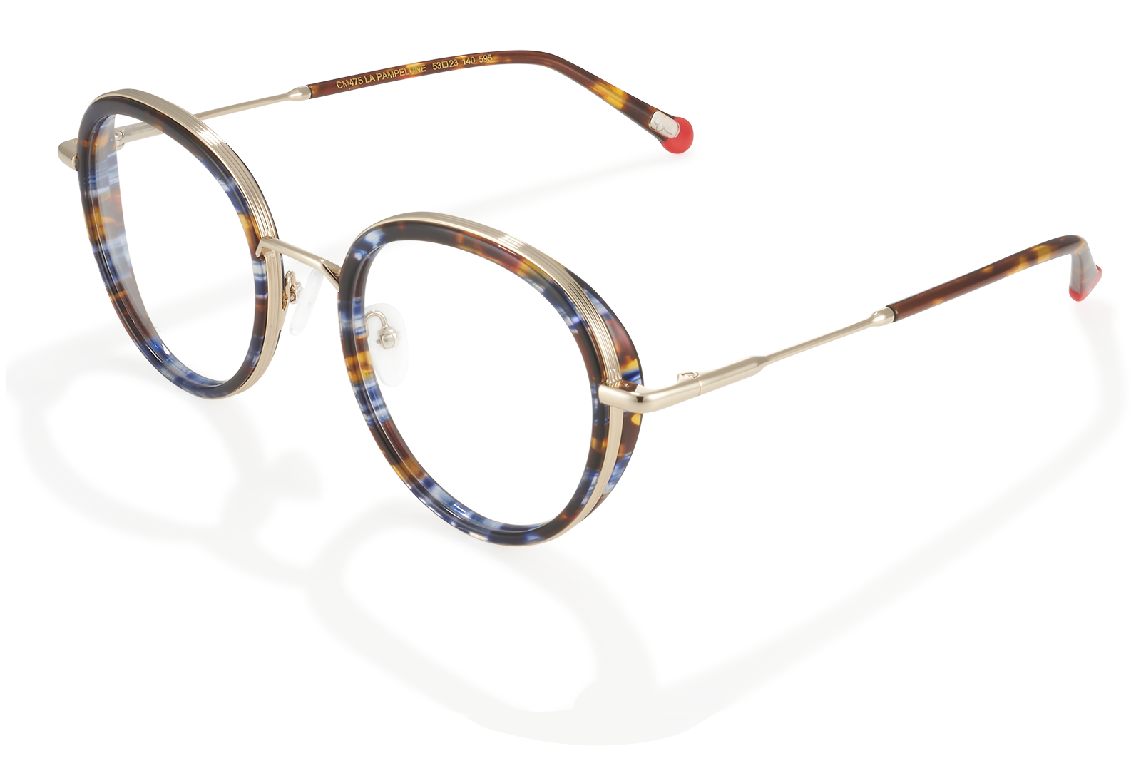 Clémence & Margaux La Pampelune lunettes de vue Brun ronde