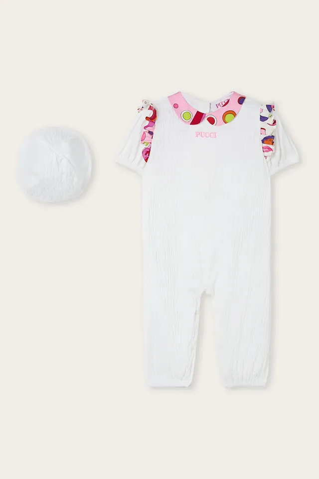 Emilio Pucci 2-14 YEARS Maternity Set ensemble bébé blanc