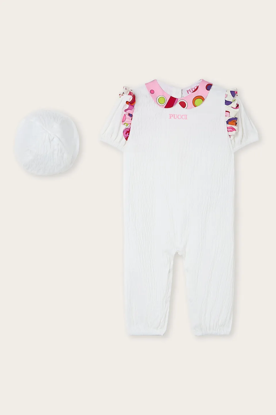 Emilio Pucci 2-14 YEARS Maternity Set ensemble bébé blanc